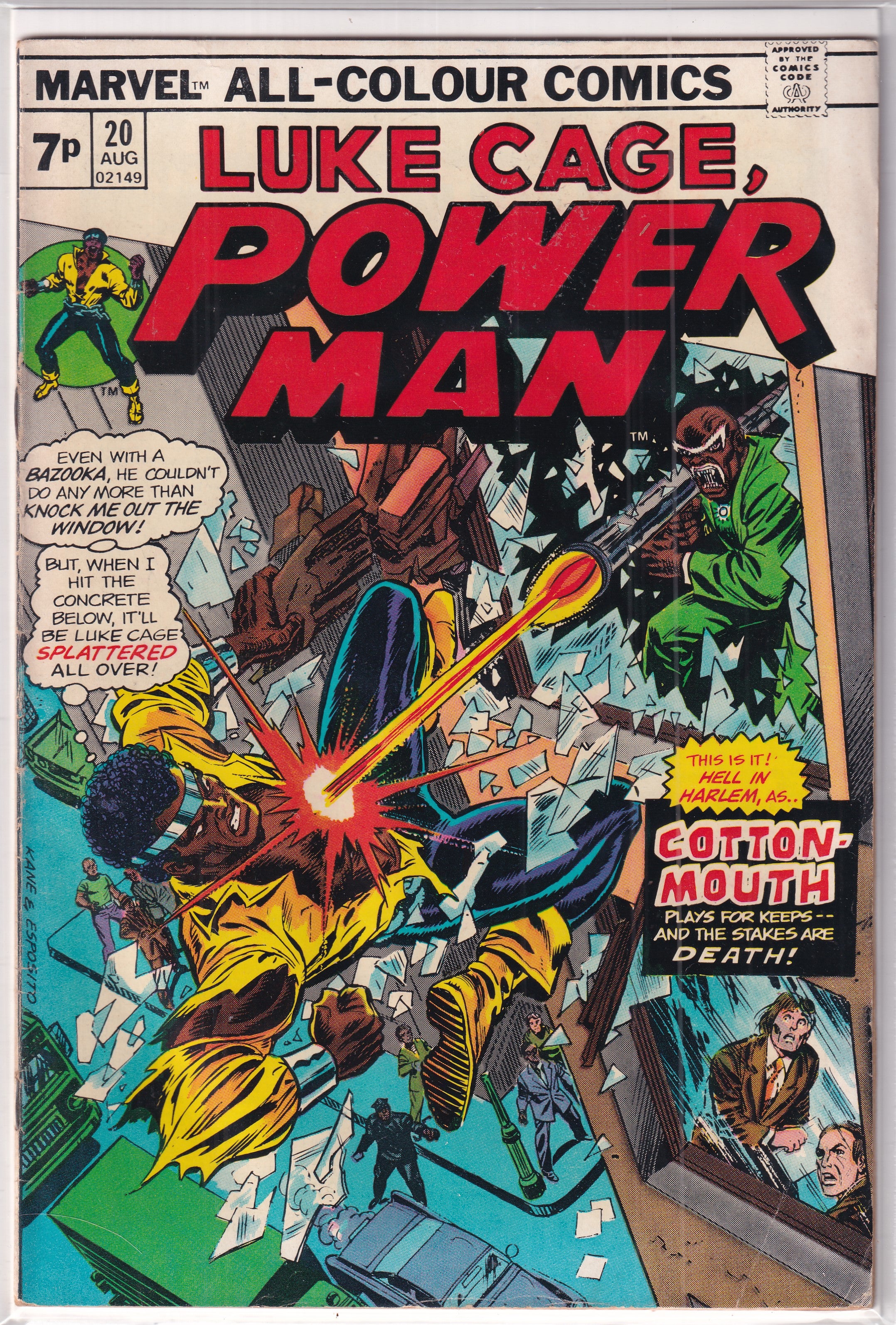 Luke Cage Power Man #20