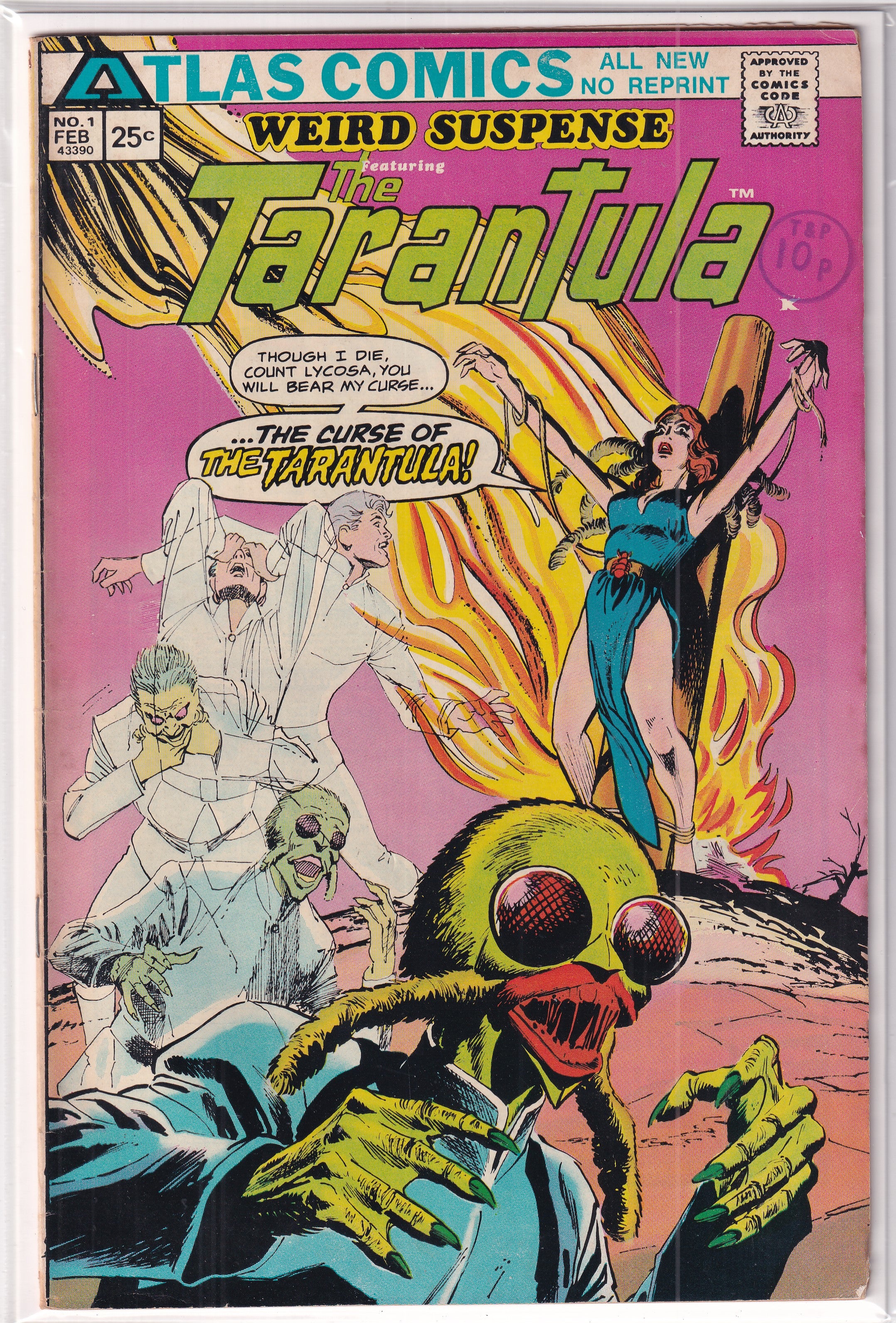 Weird Suspense The Tarantula #1