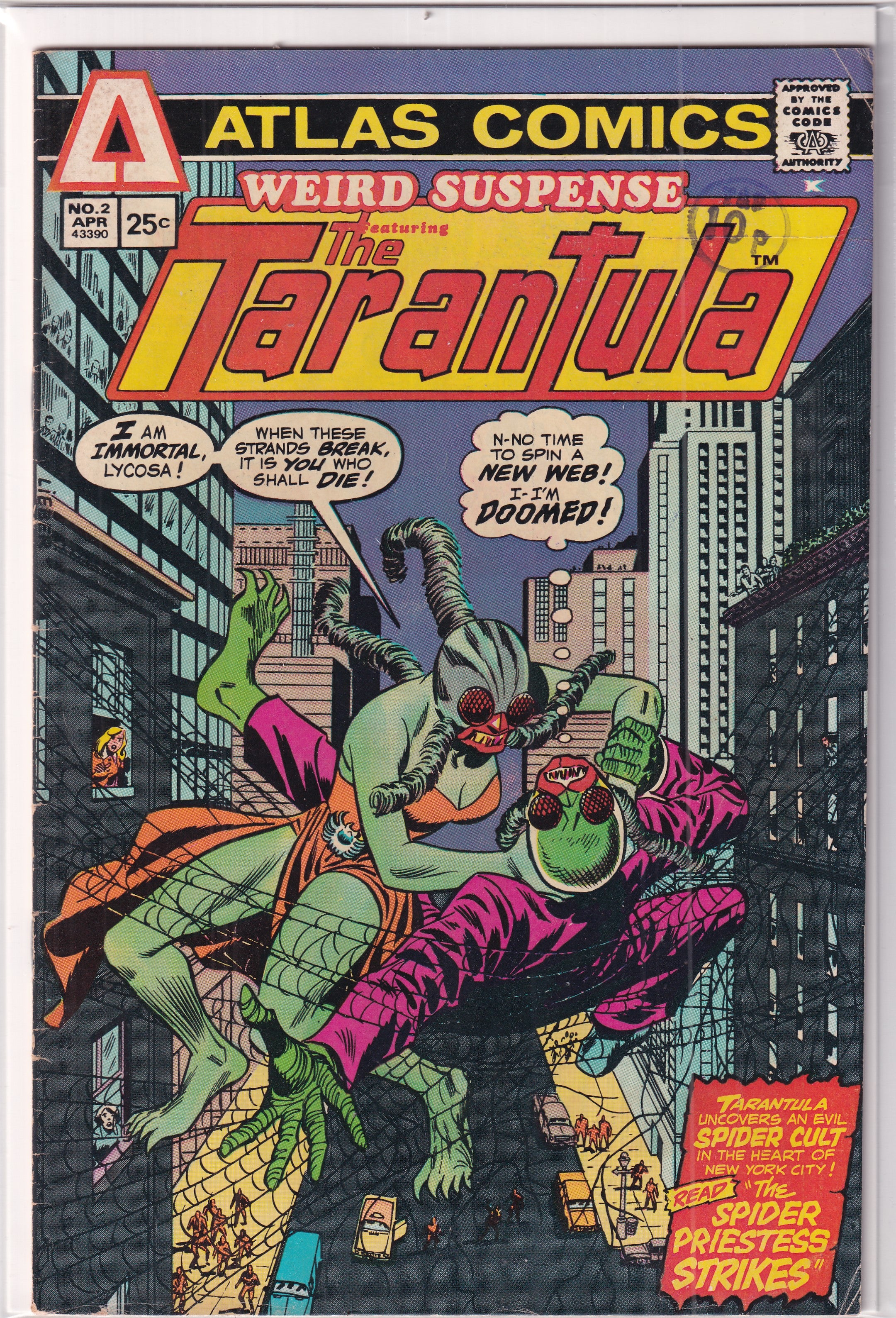 Weird Suspense The Tarantula #2
