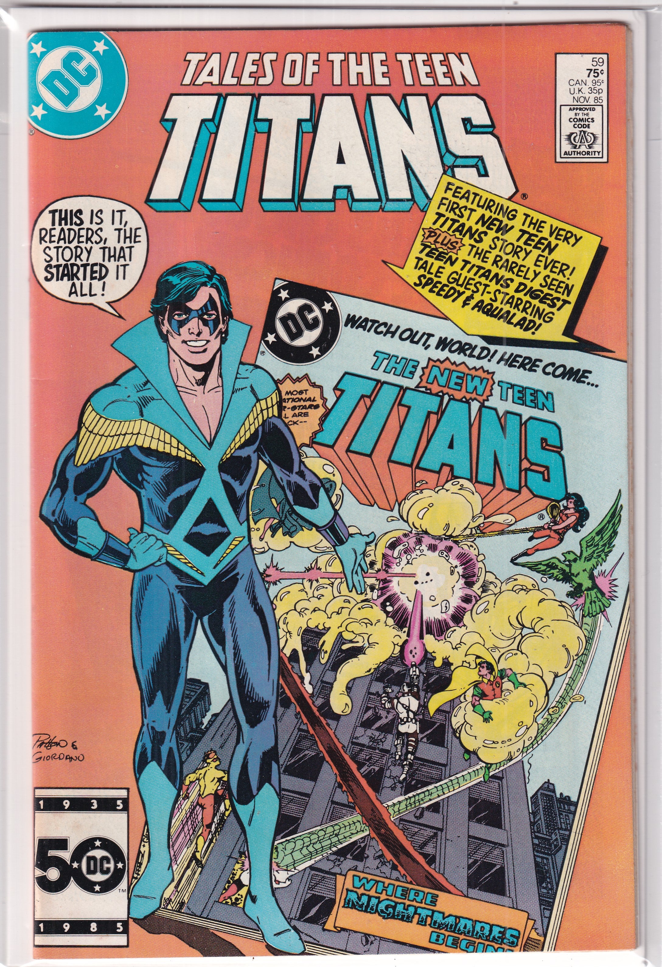Tales Of The Teen Titans #59