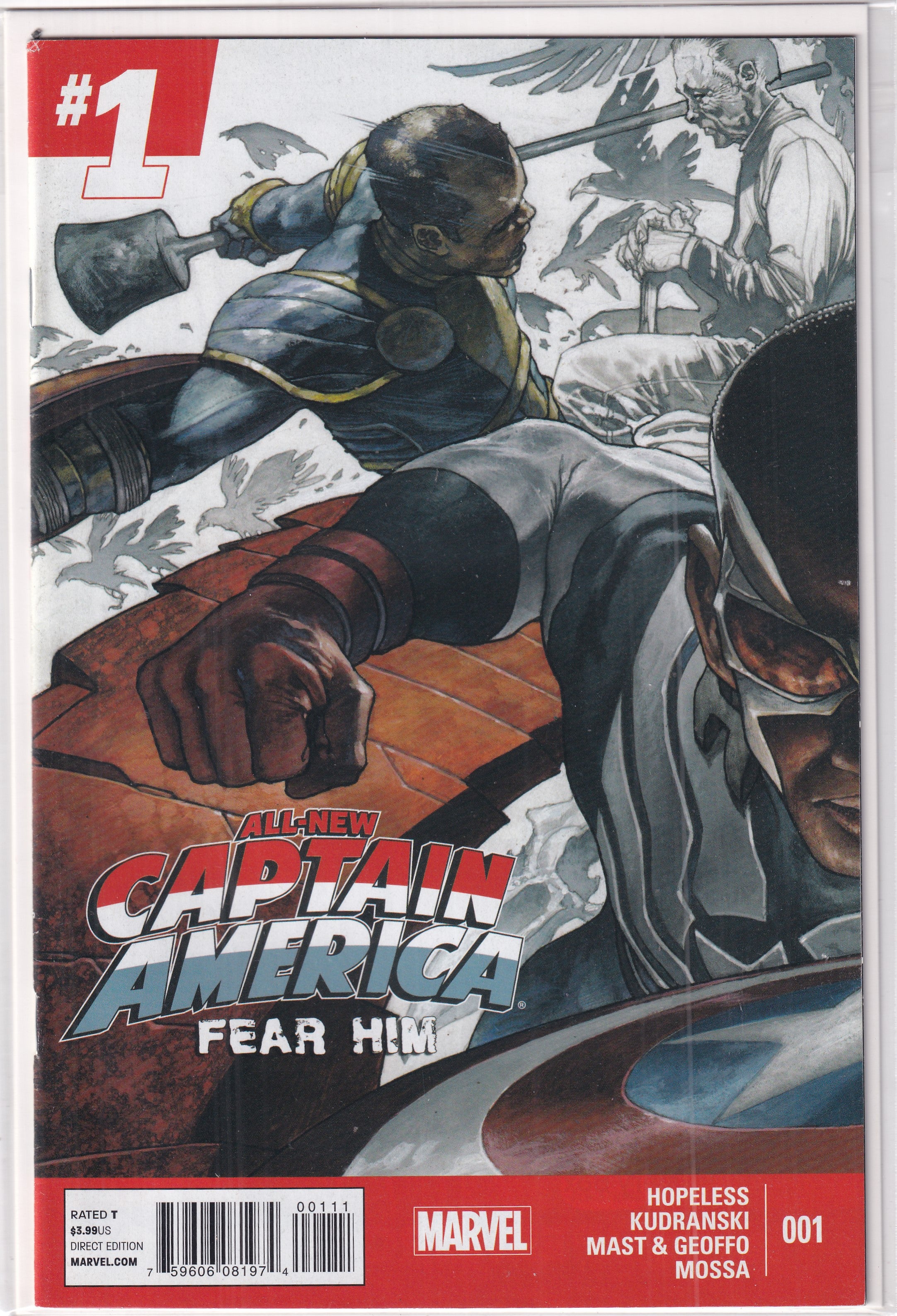All-New Captain America Fear Him #1