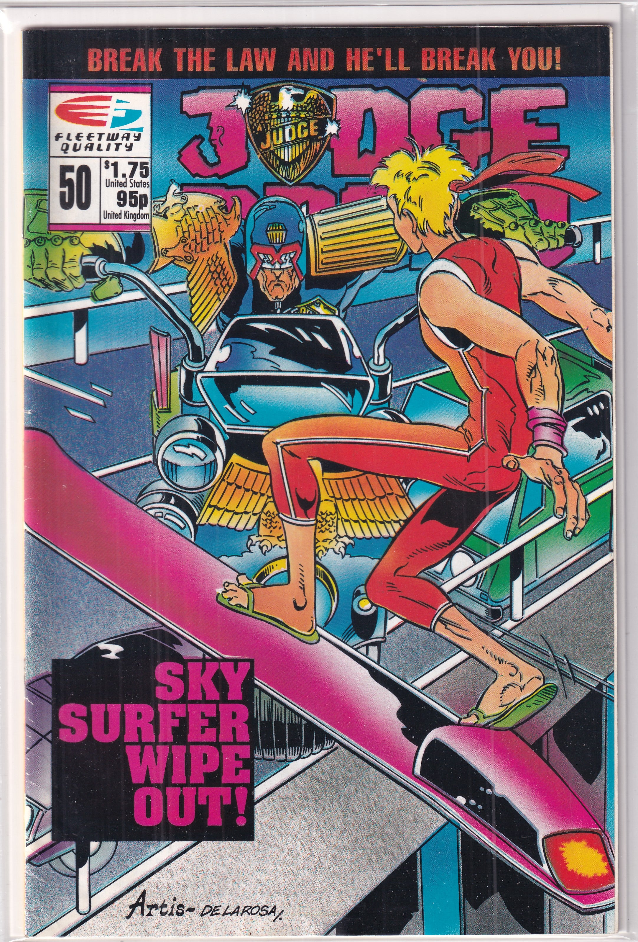 Judge Dredd #50