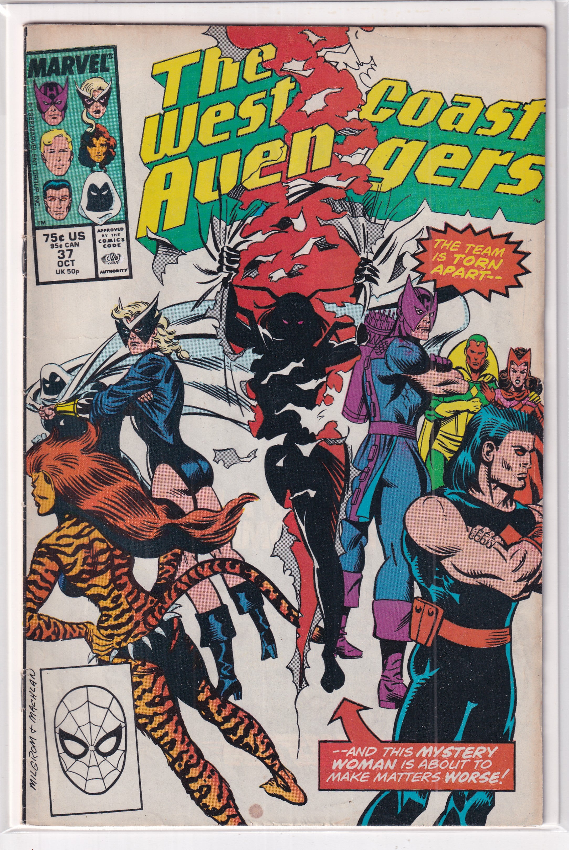 West Coast Avengers #37