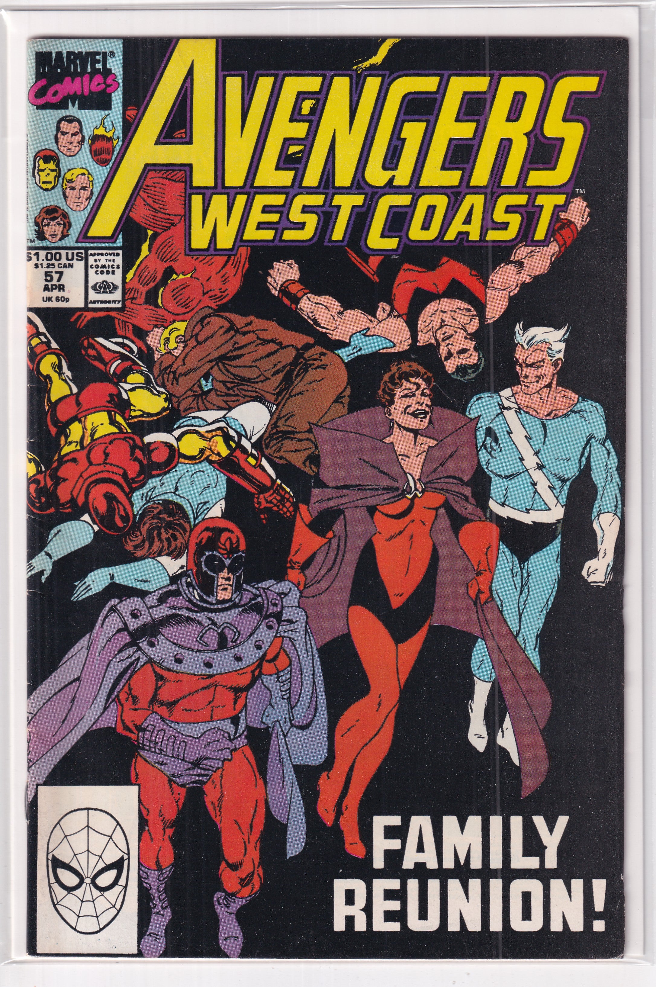 Avengers West Coast #57