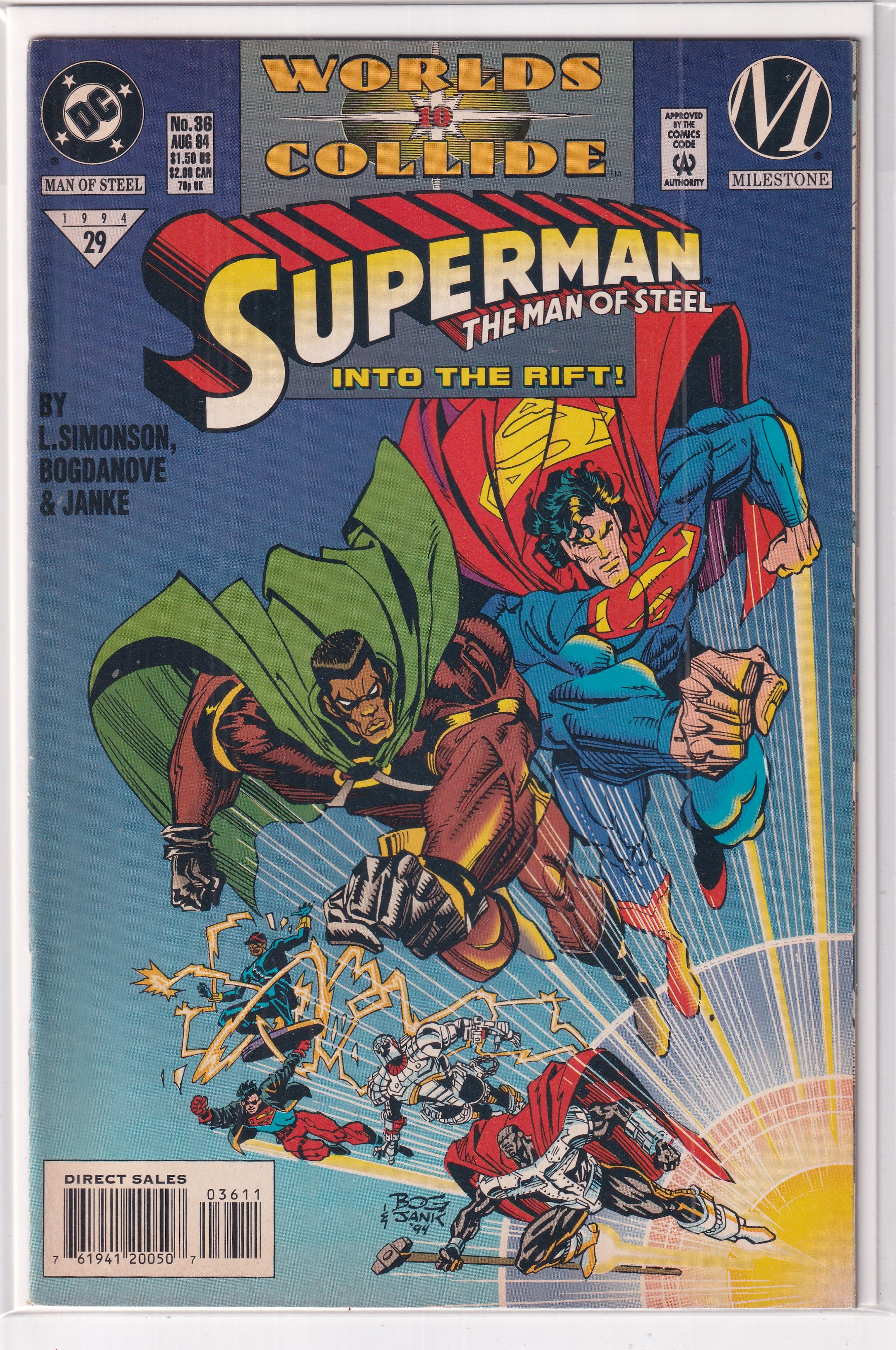 Superman The Man of Steel #36