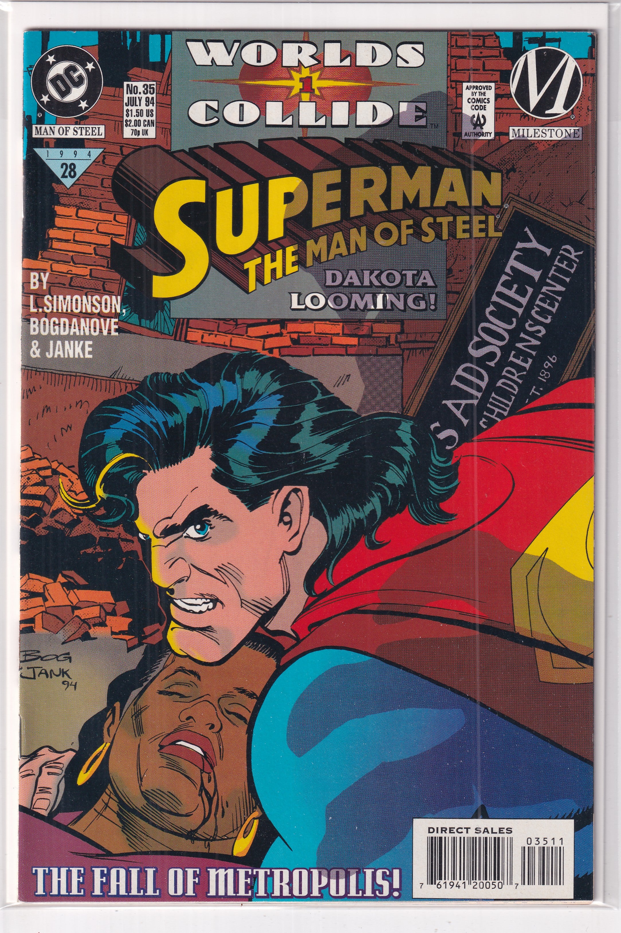 Superman The Man of Steel #35