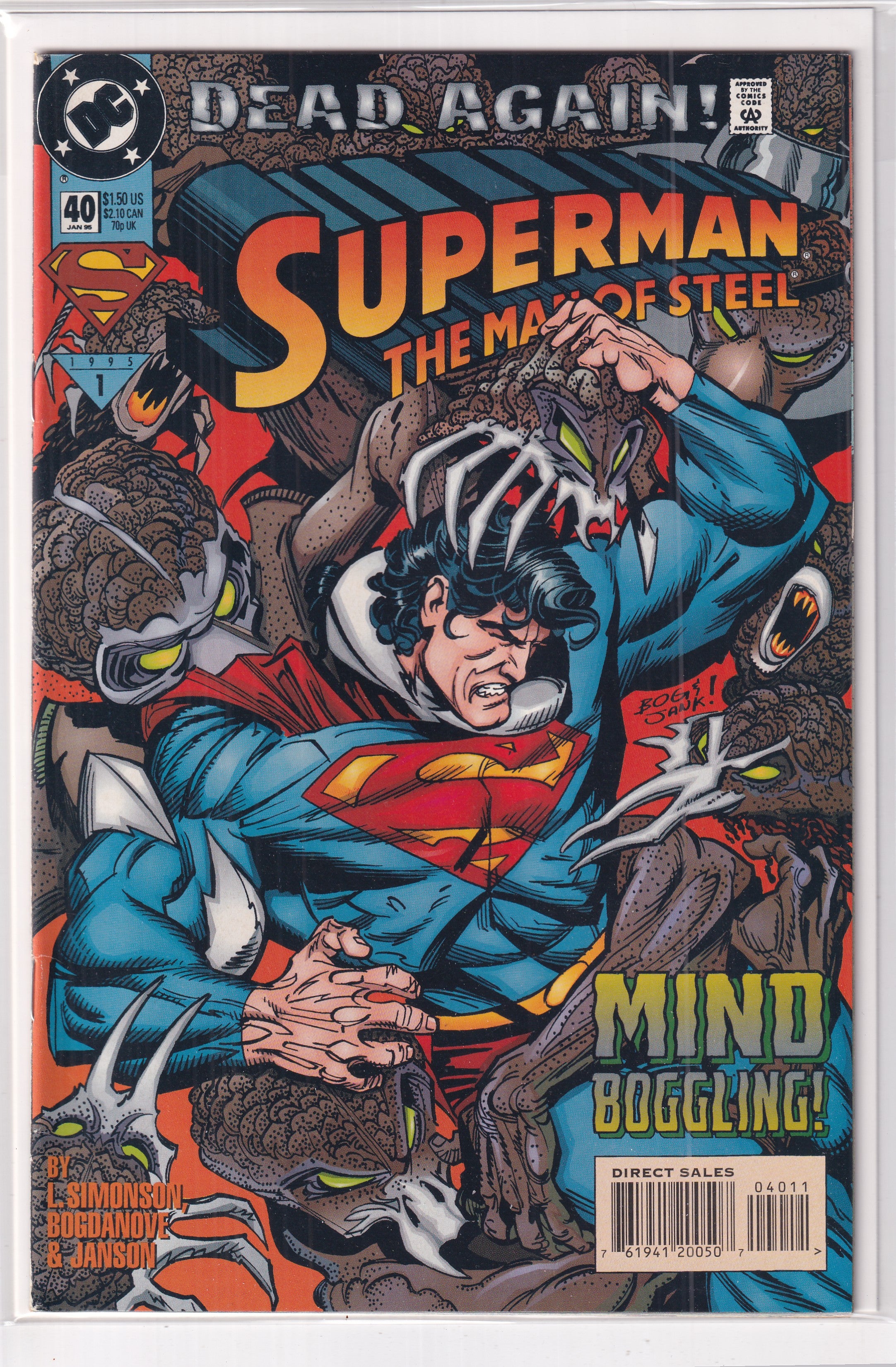 Superman The Man of Steel #40