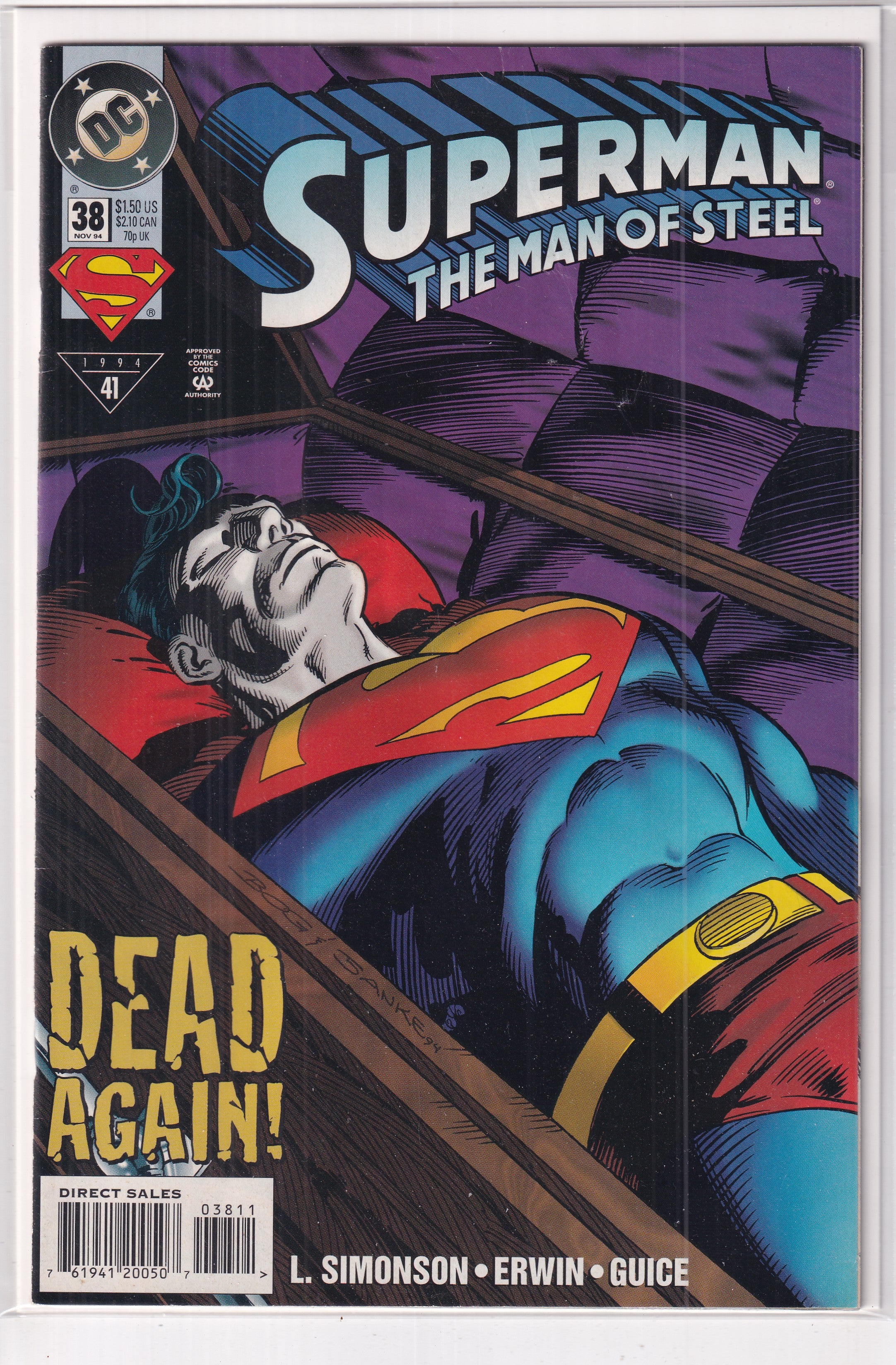Superman The Man of Steel #38