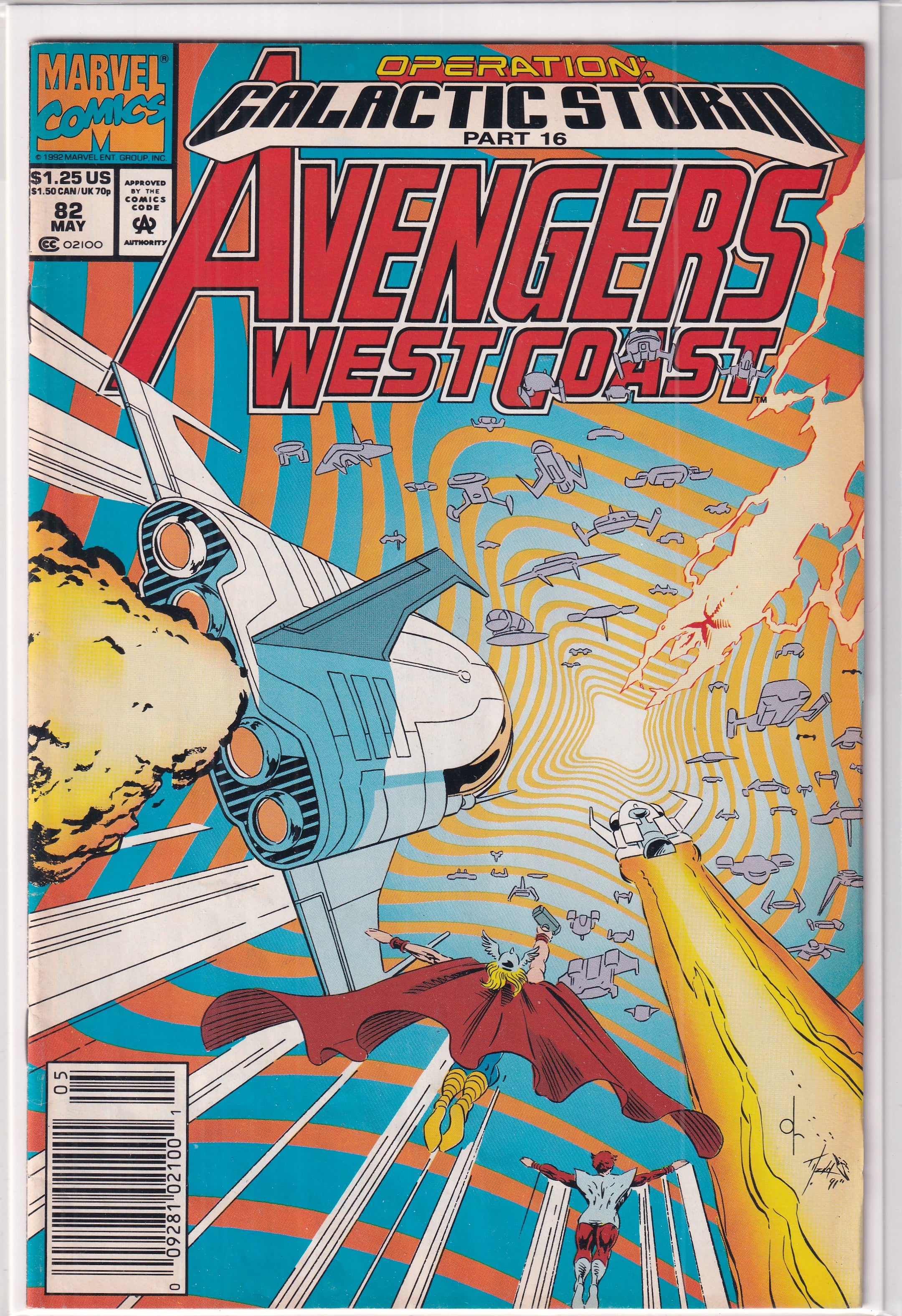 Avengers West Coast #82