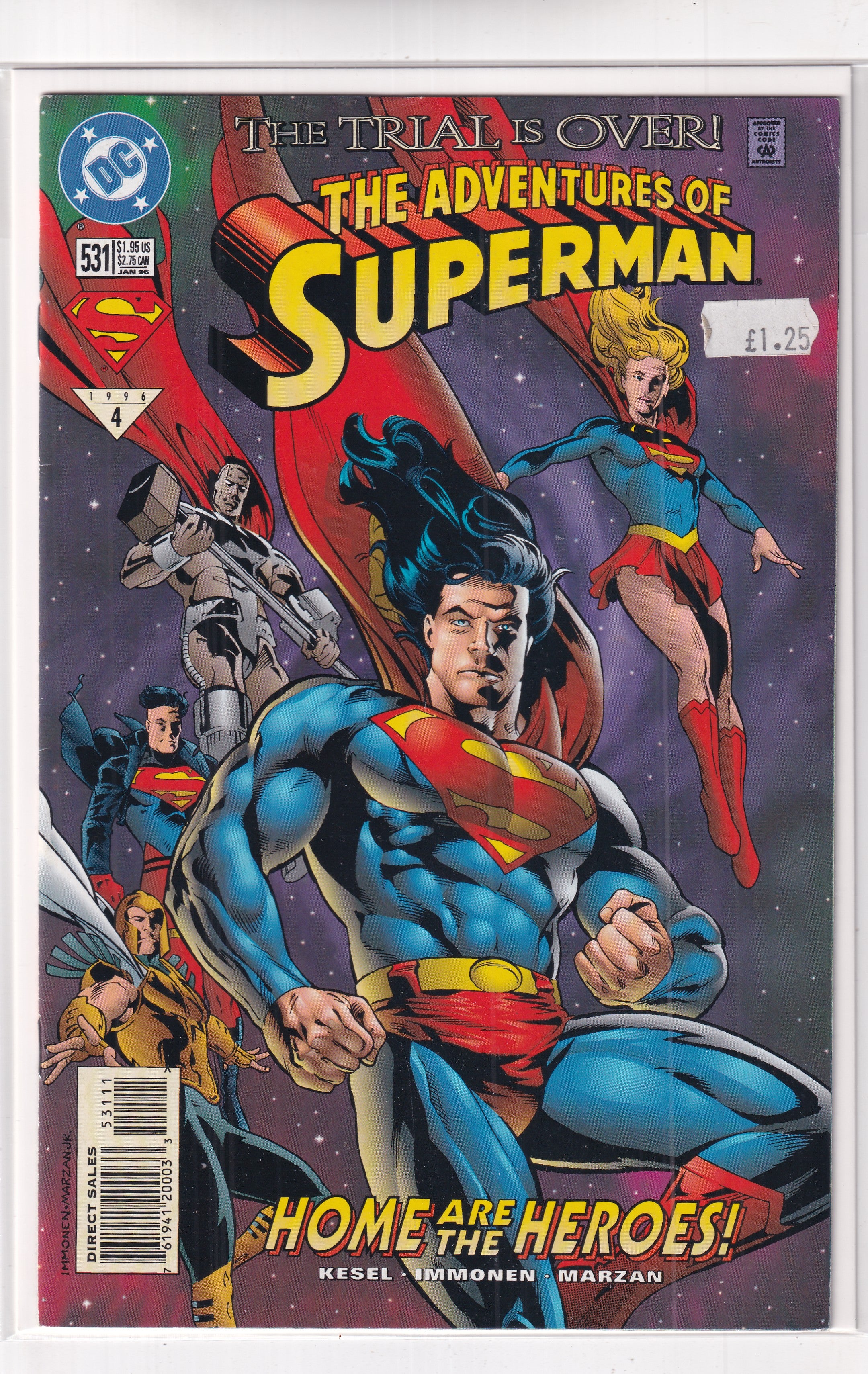 Adventures Of Superman #531
