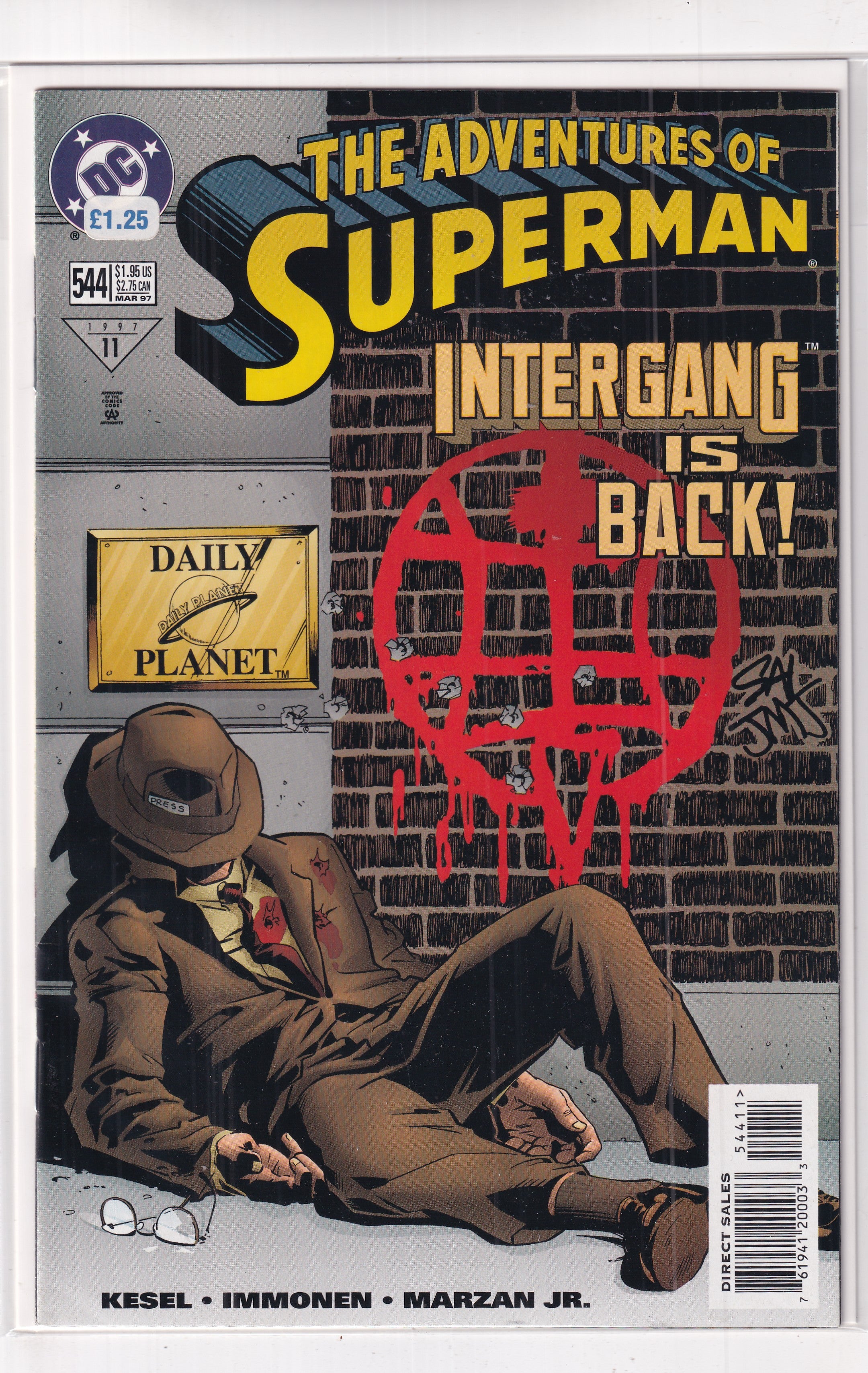 Adventures Of Superman #544
