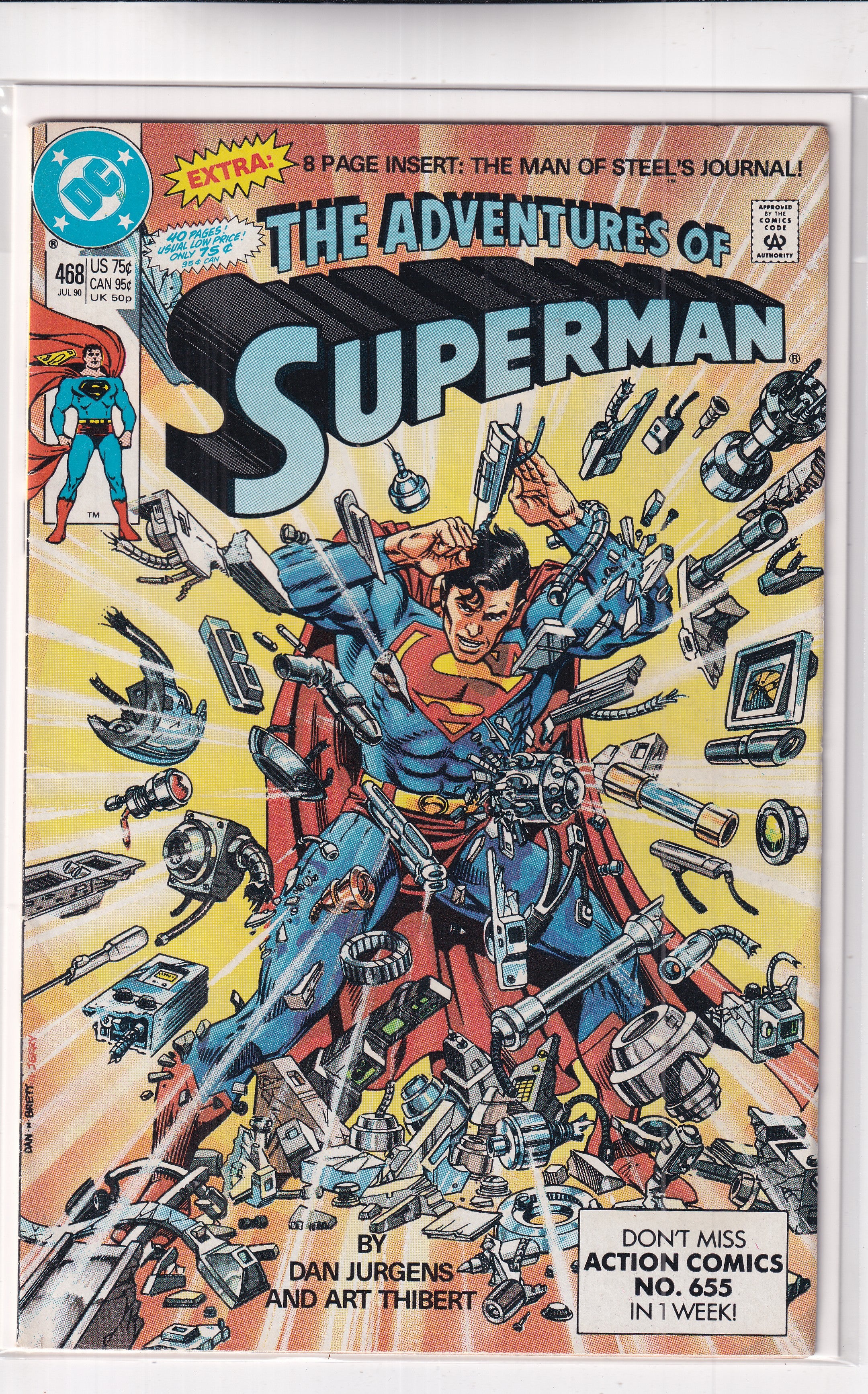 Adventures Of Superman #468