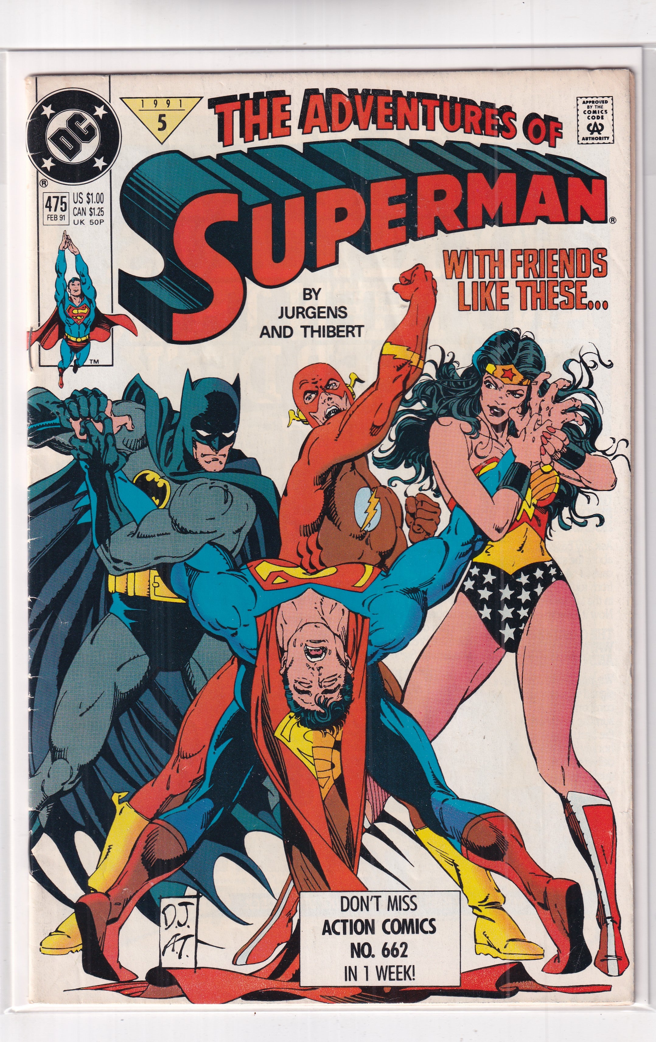 Adventures Of Superman #475