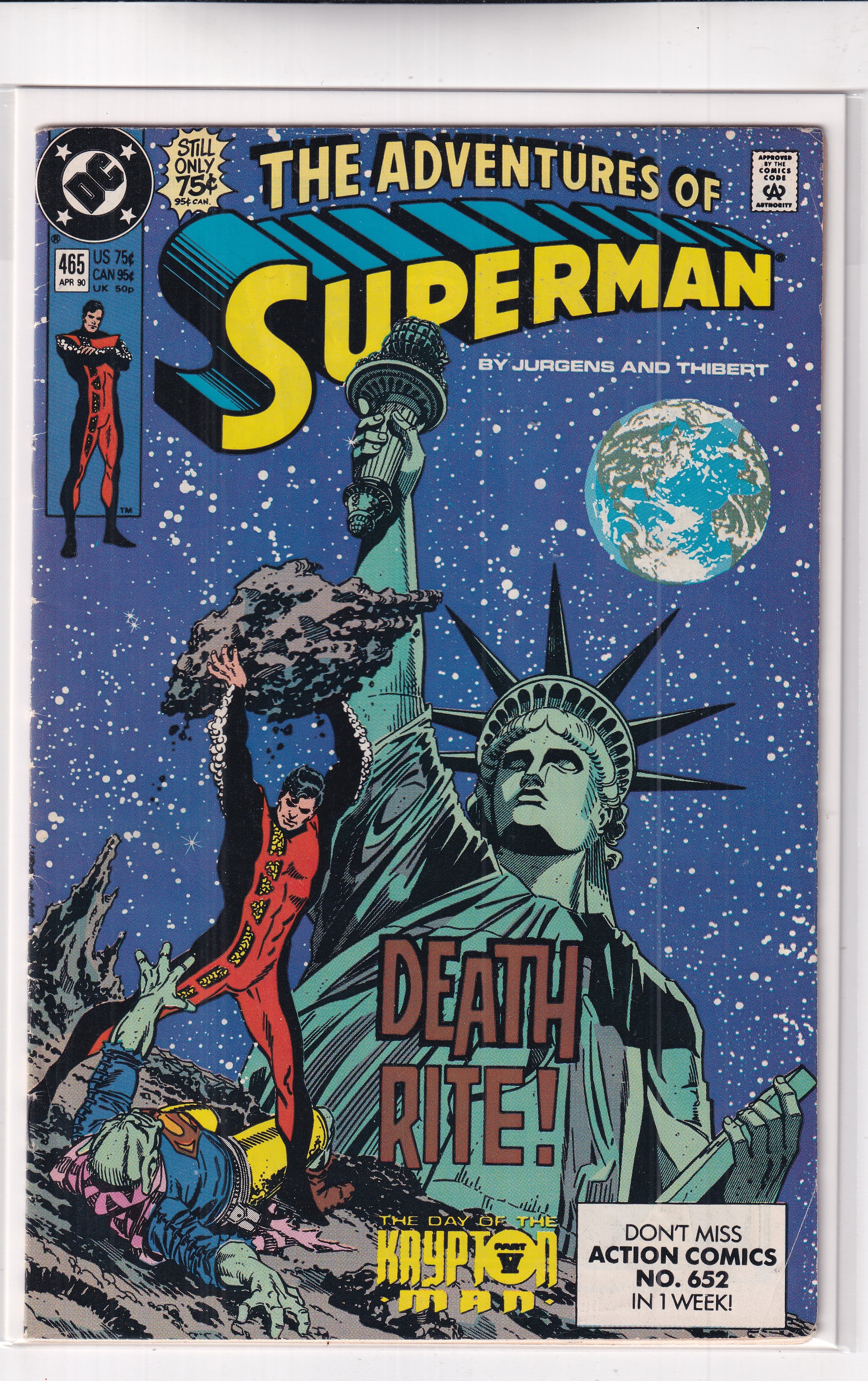 Adventures Of Superman #465