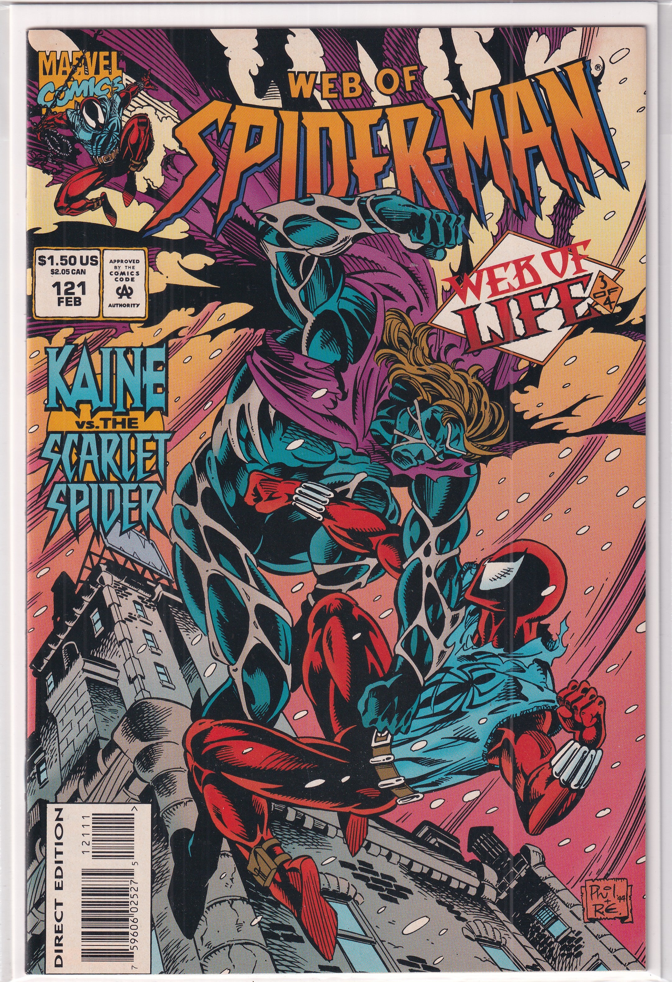 Web Of Spider-Man #121