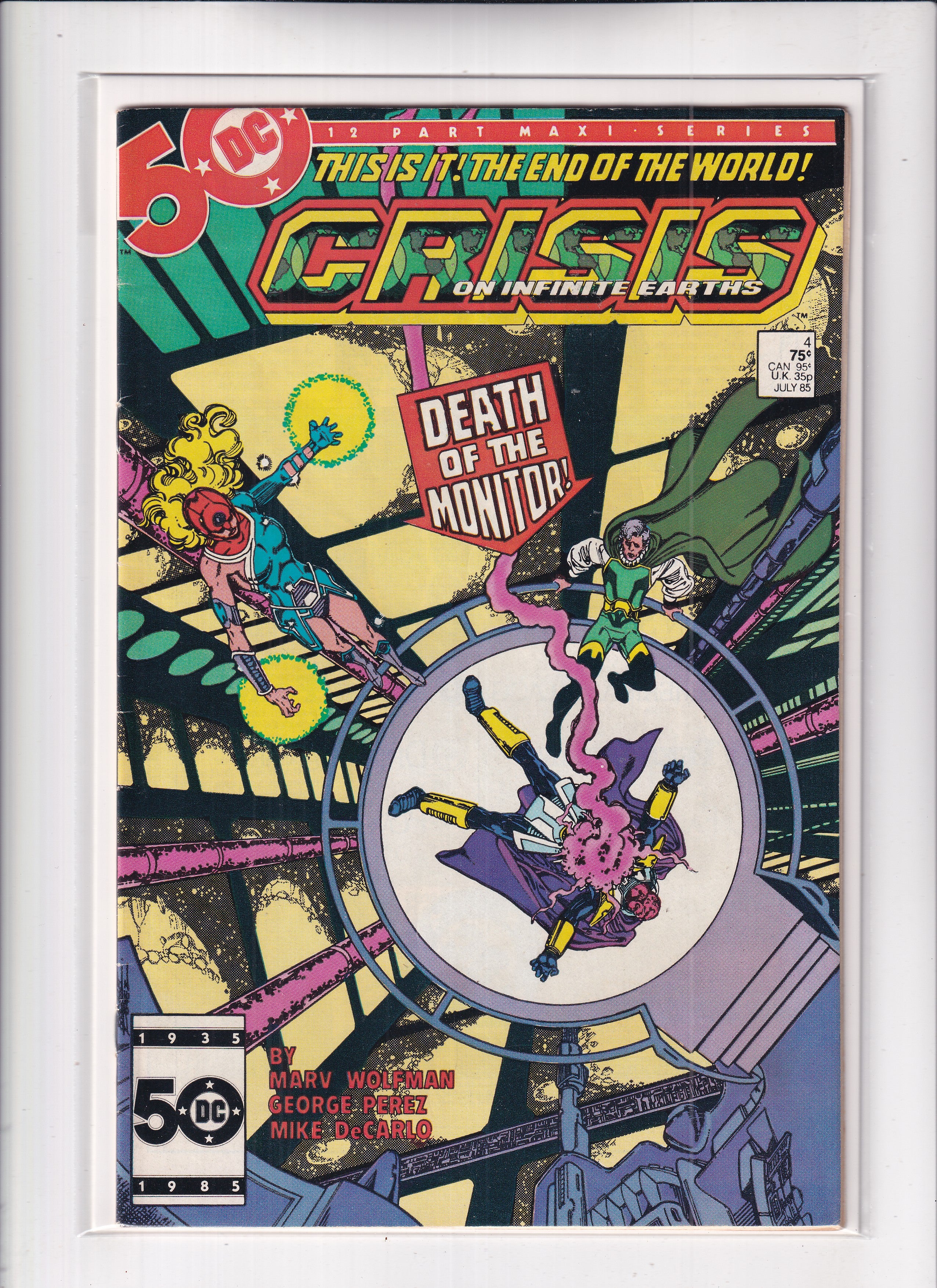 Crisis on Infinite Earths #4