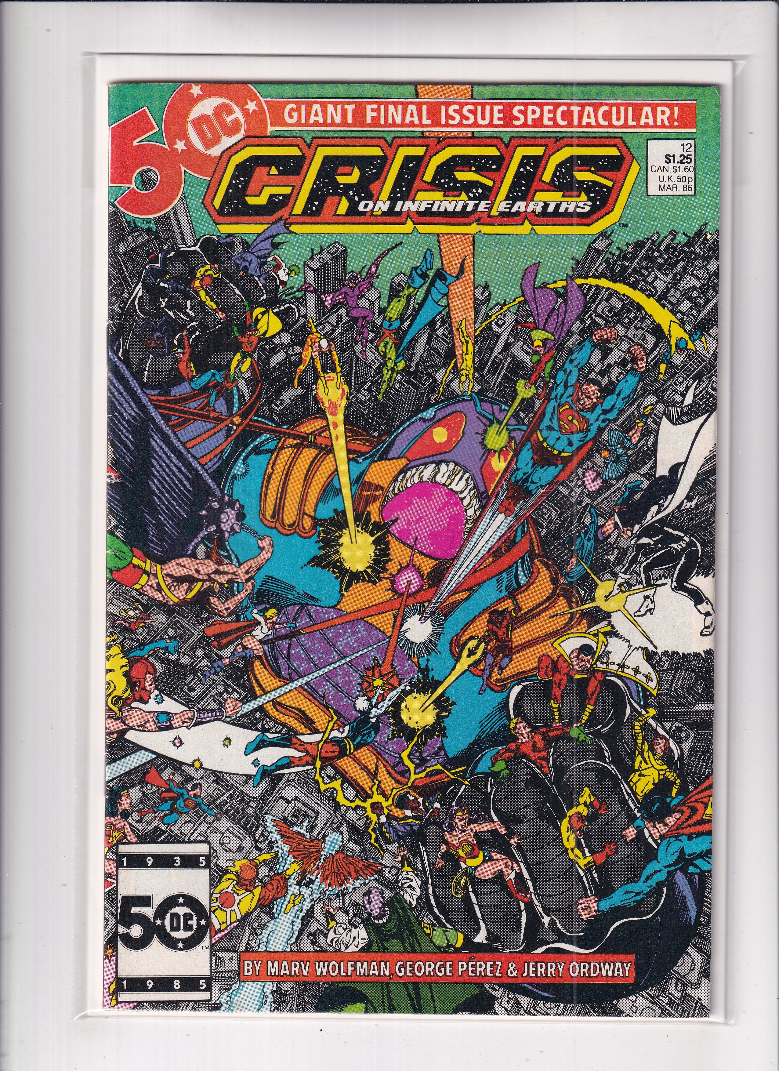 Crisis on Infinite Earths #12