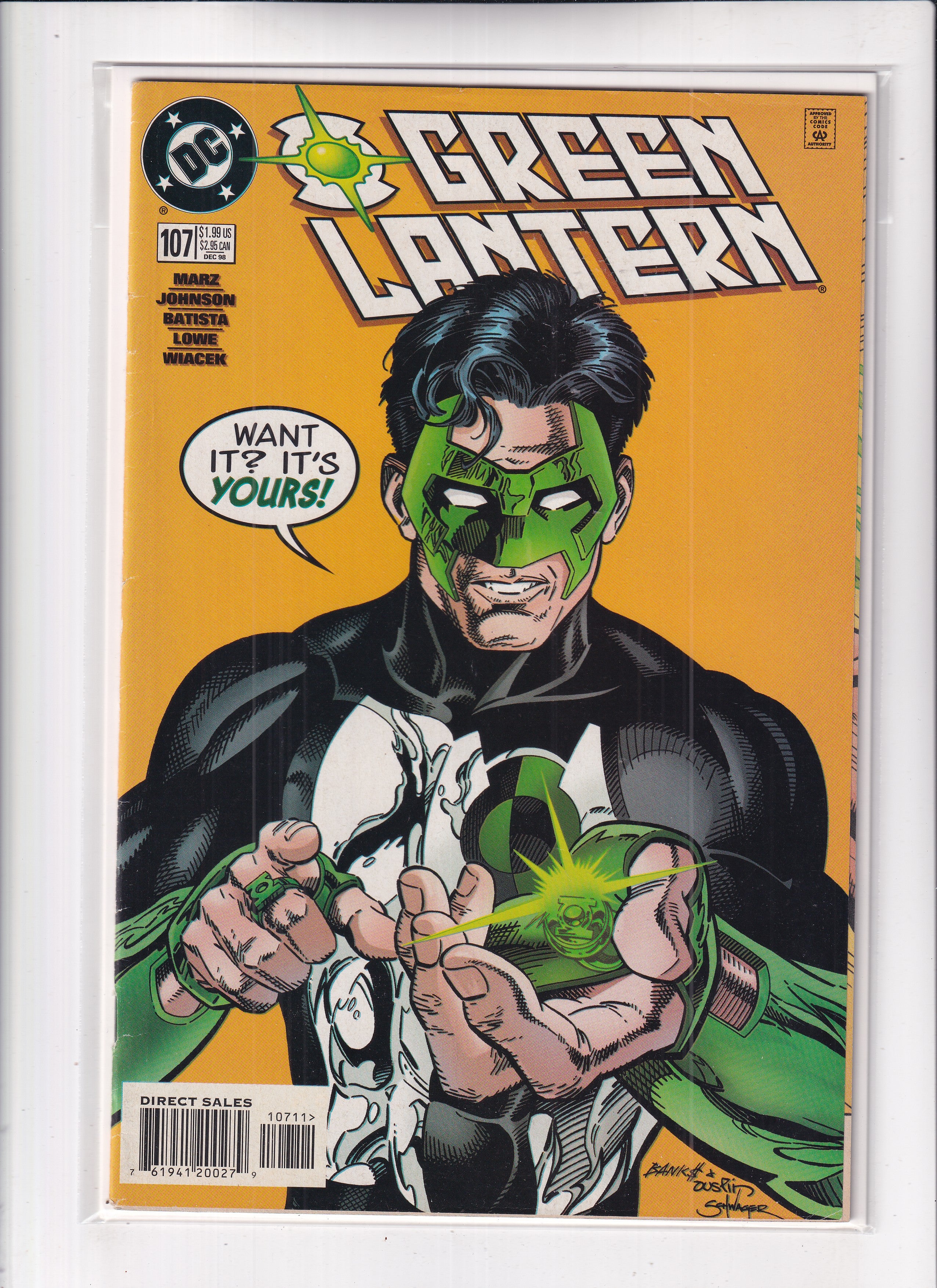 Green Lantern #107