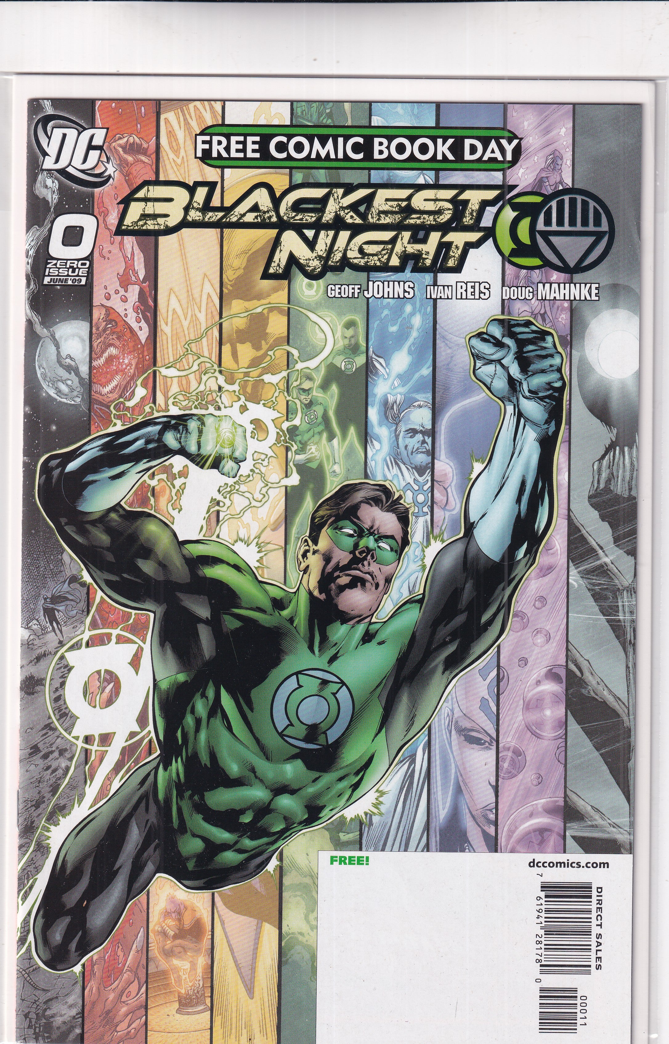 Blackest Night #0 FCBD
