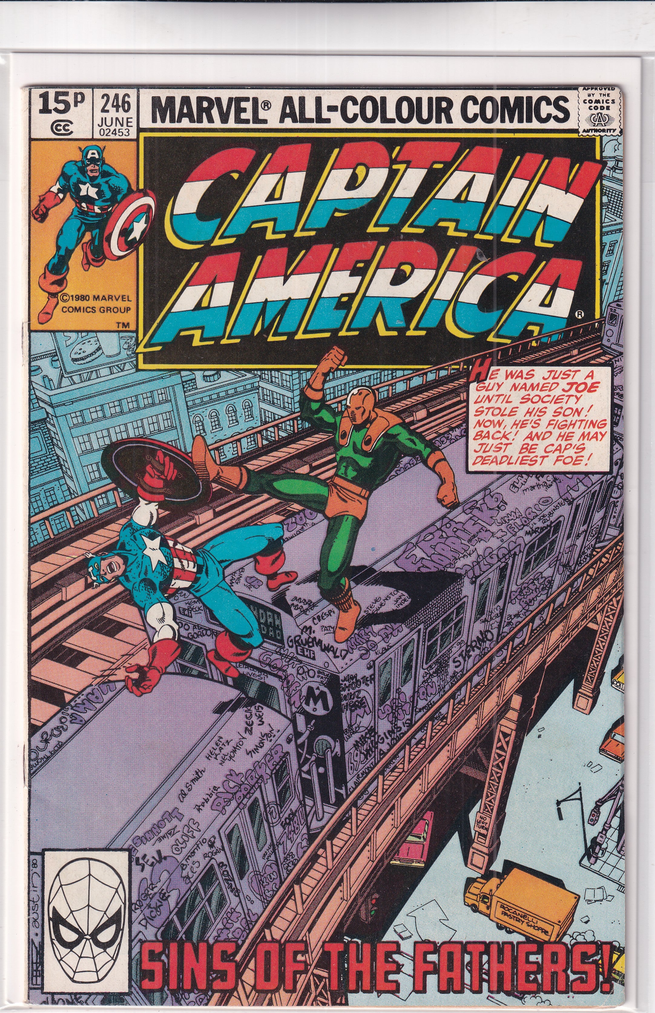 Captain America #246