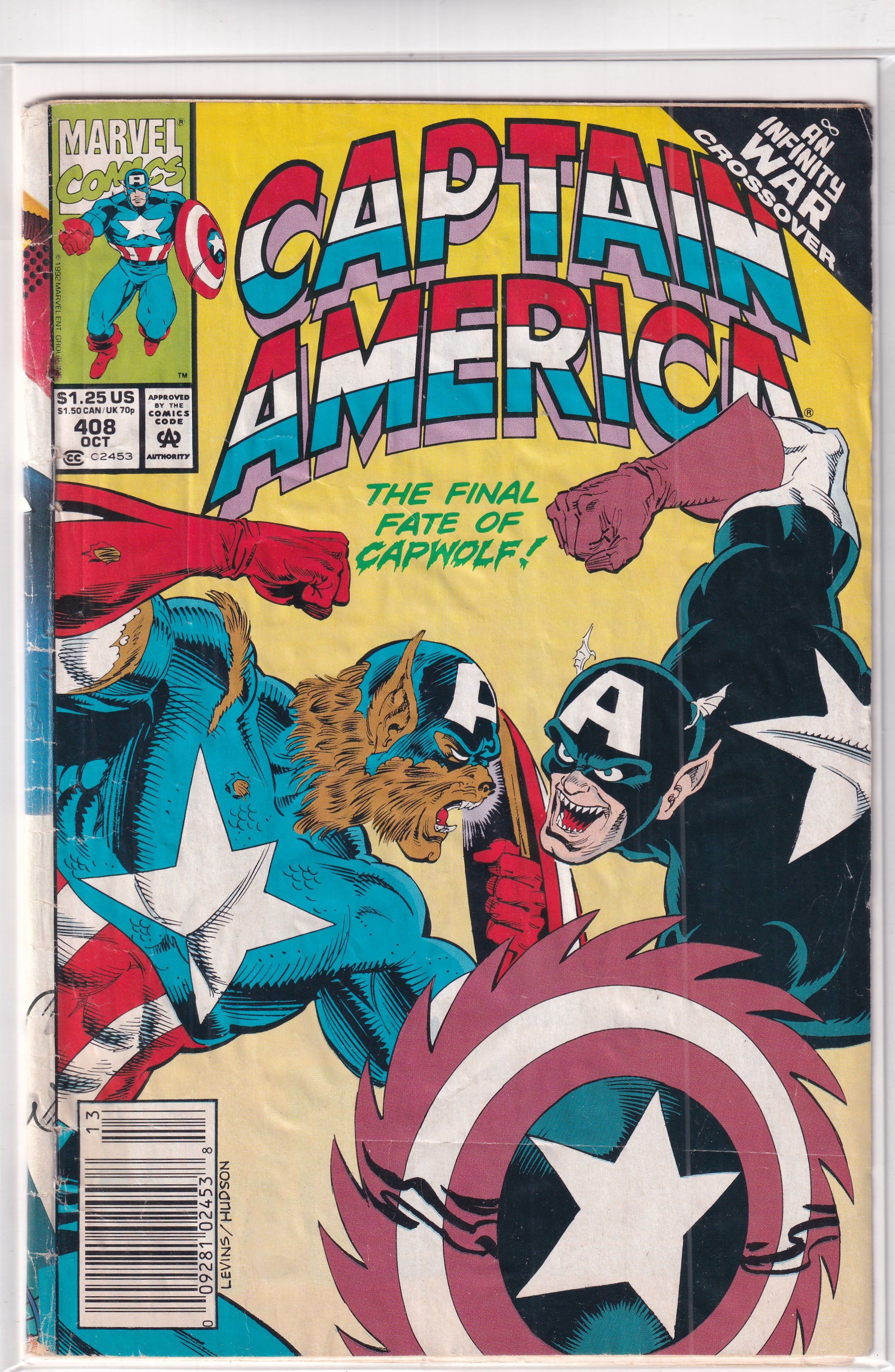 Captain America #408