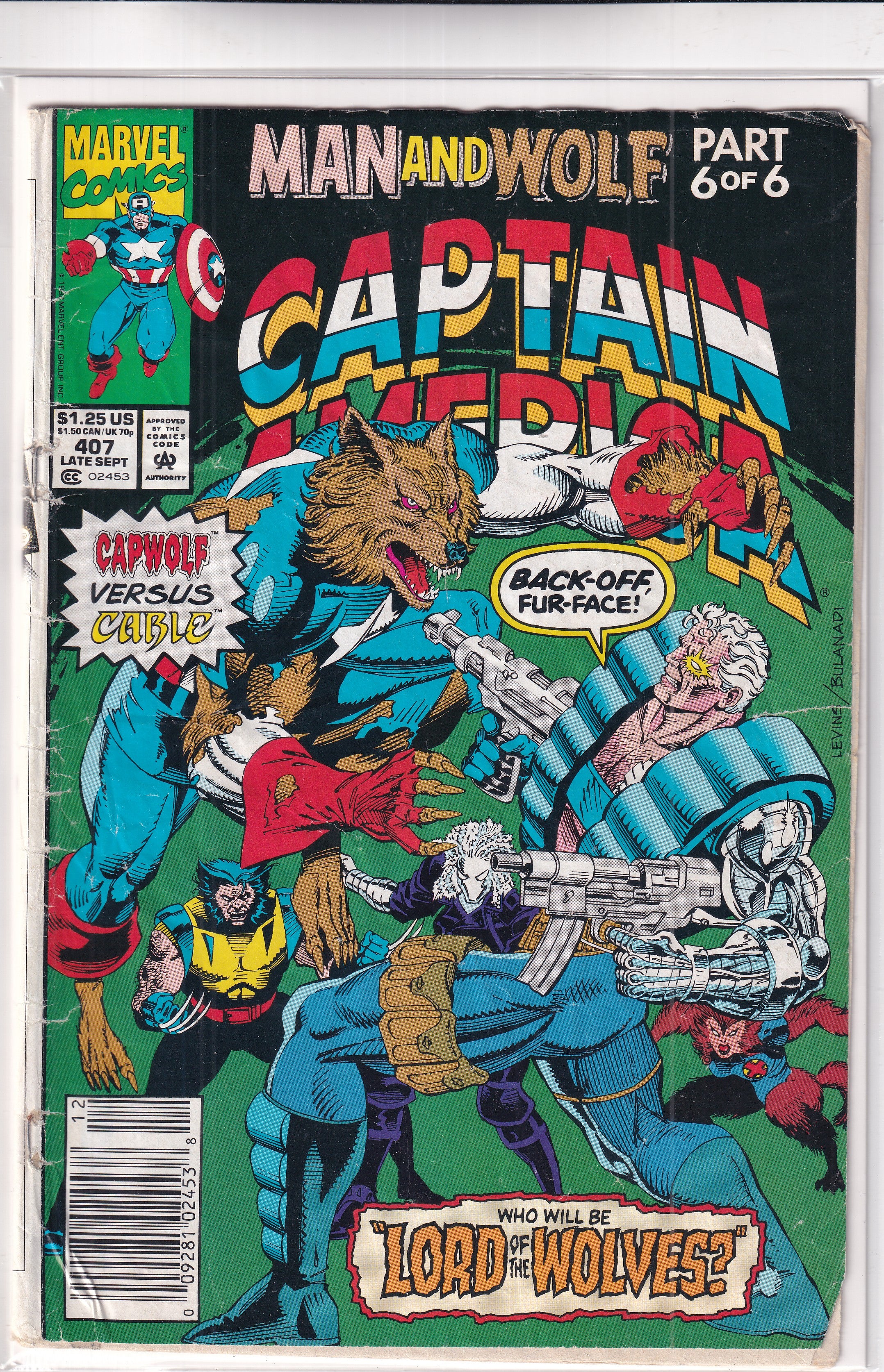 Captain America #407