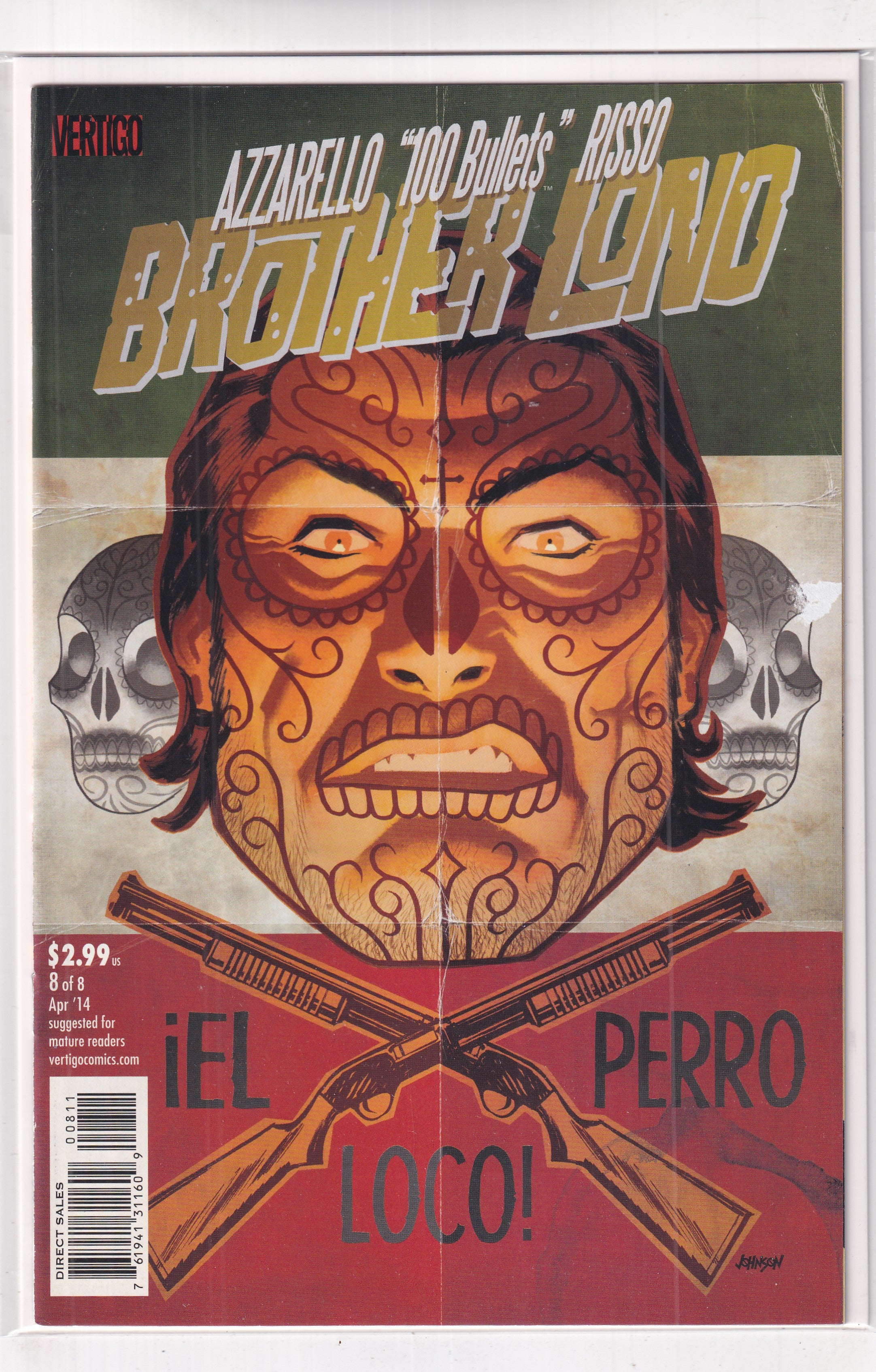 100 Bullets Brother Lono #8
