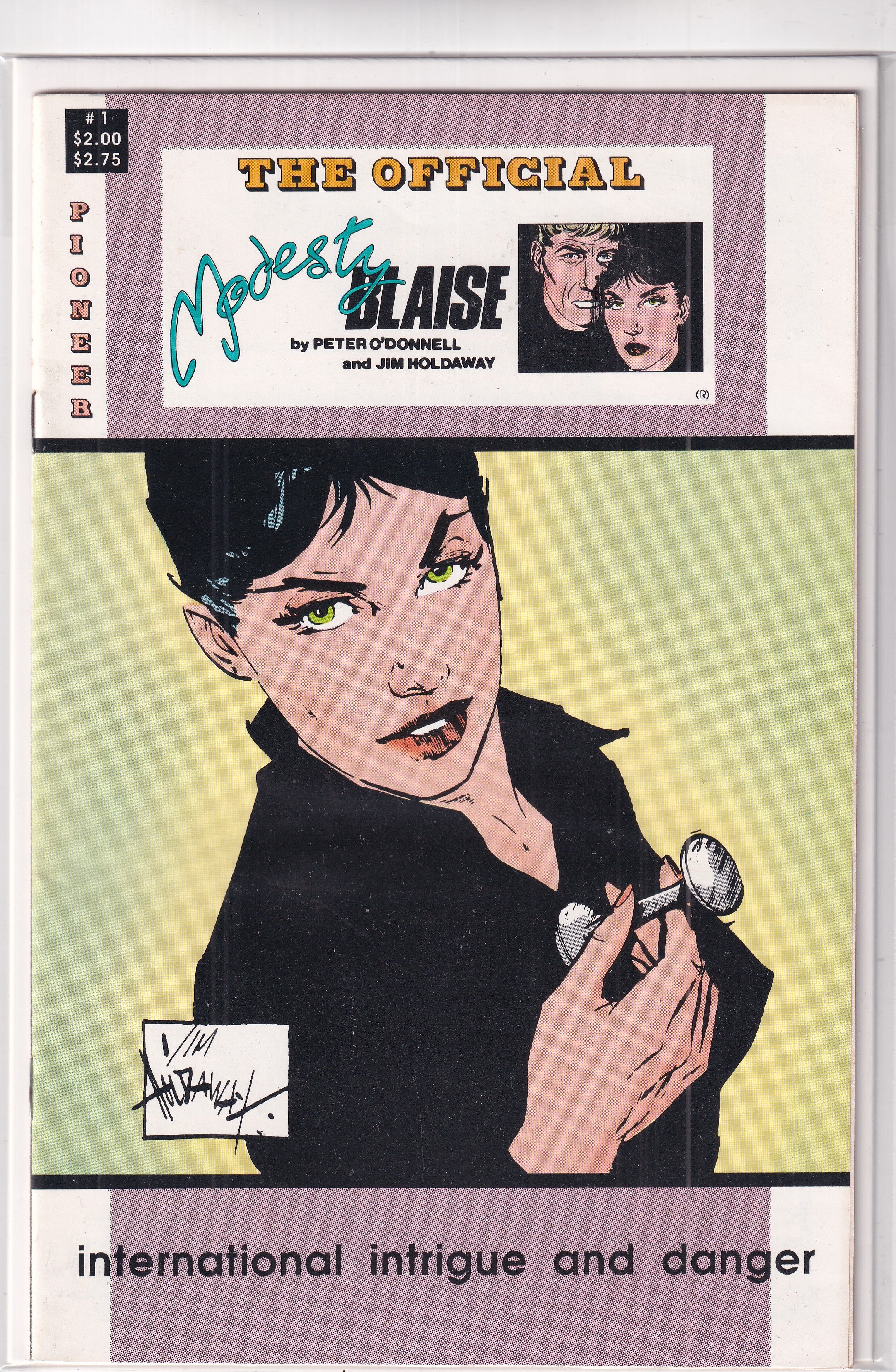 Official Modest Blaise #1