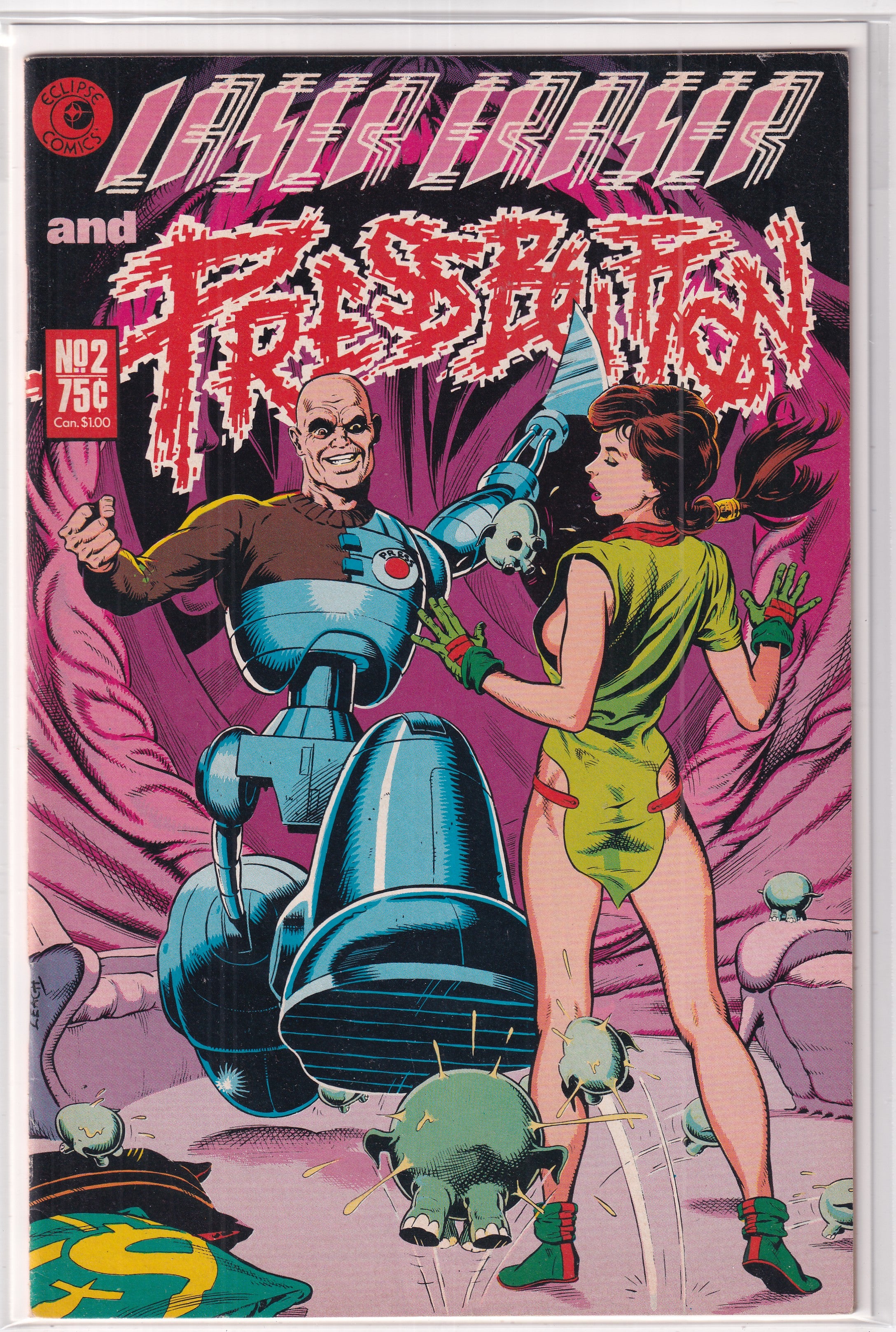 Laser Eraser And Pressbutton #2