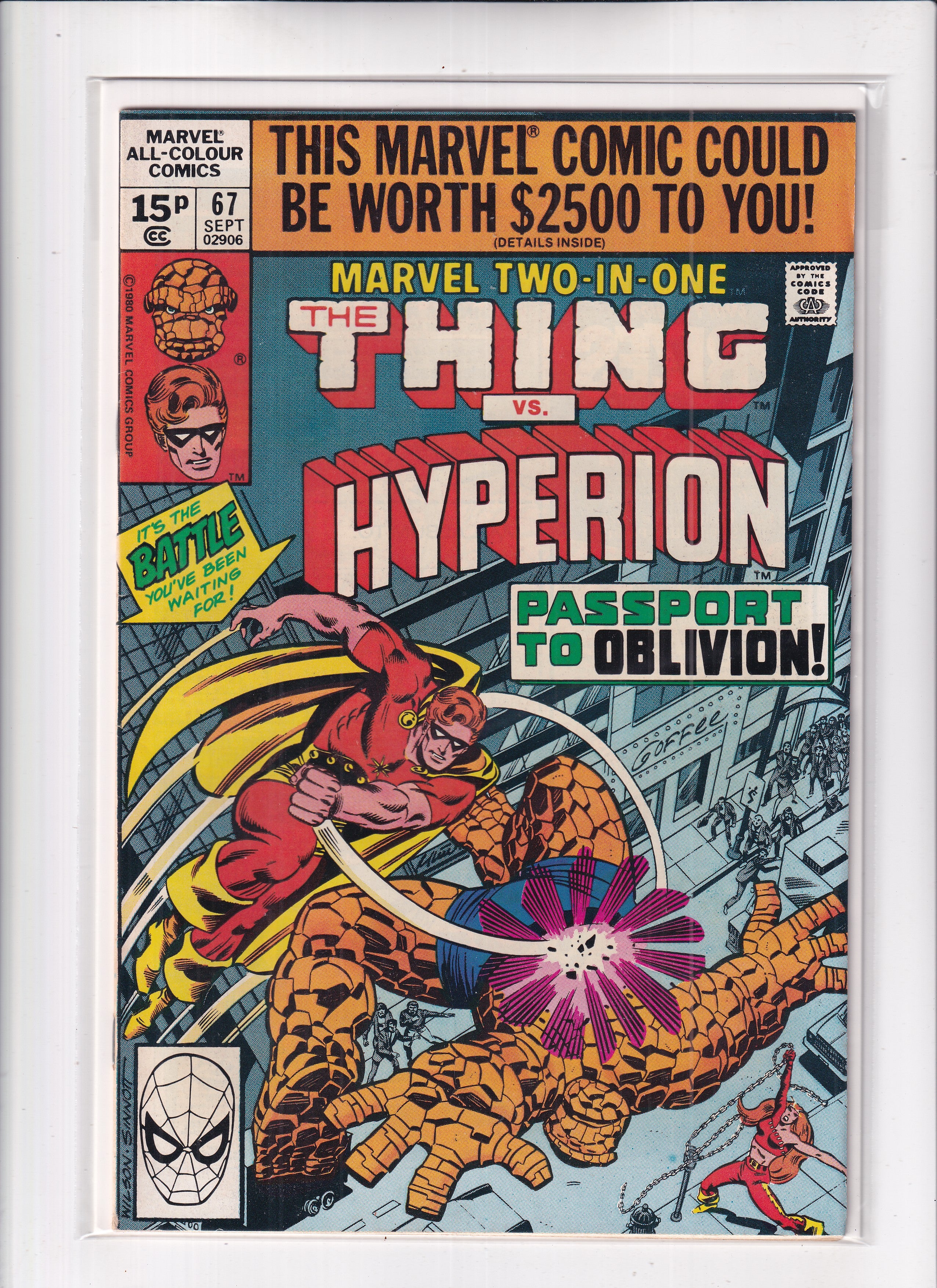 Marvel Two-In-One #67