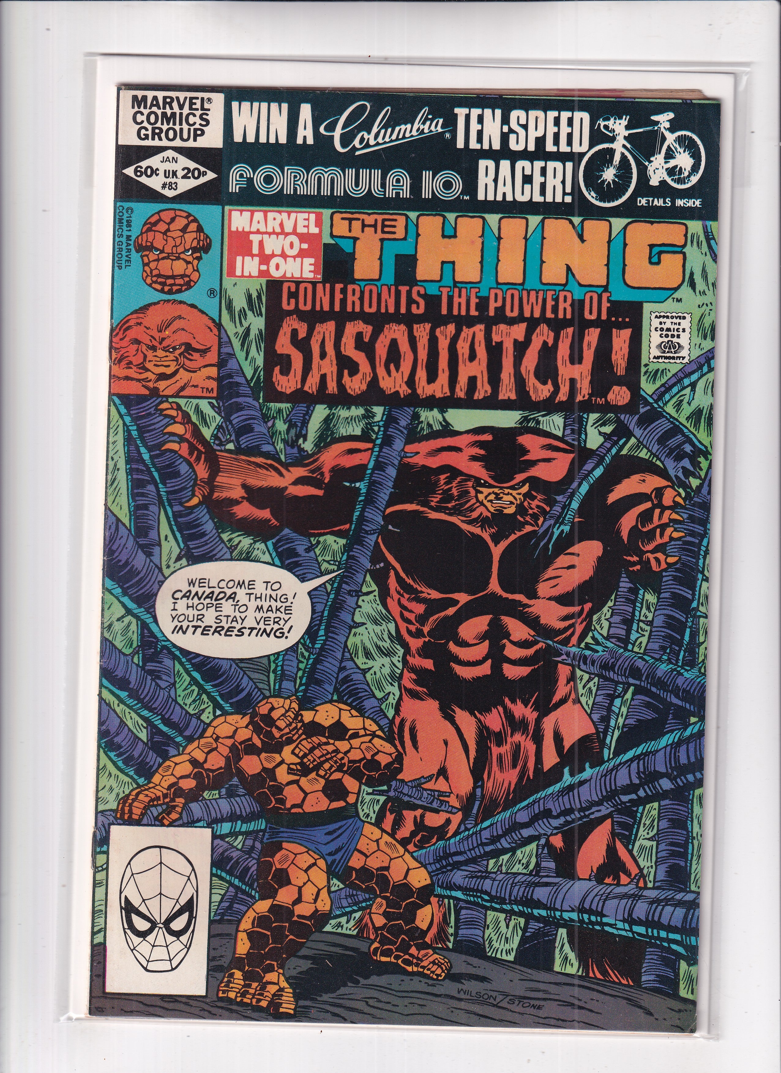 Marvel Two-In-One #83