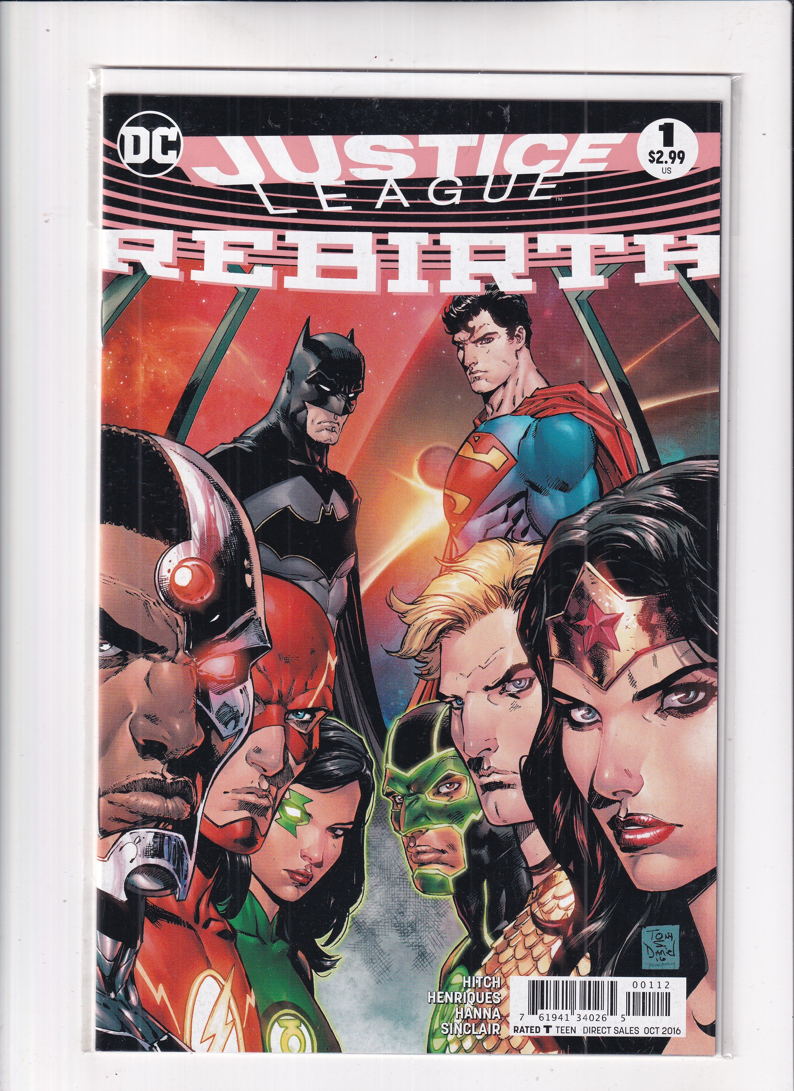 Justice League #1 2nd print