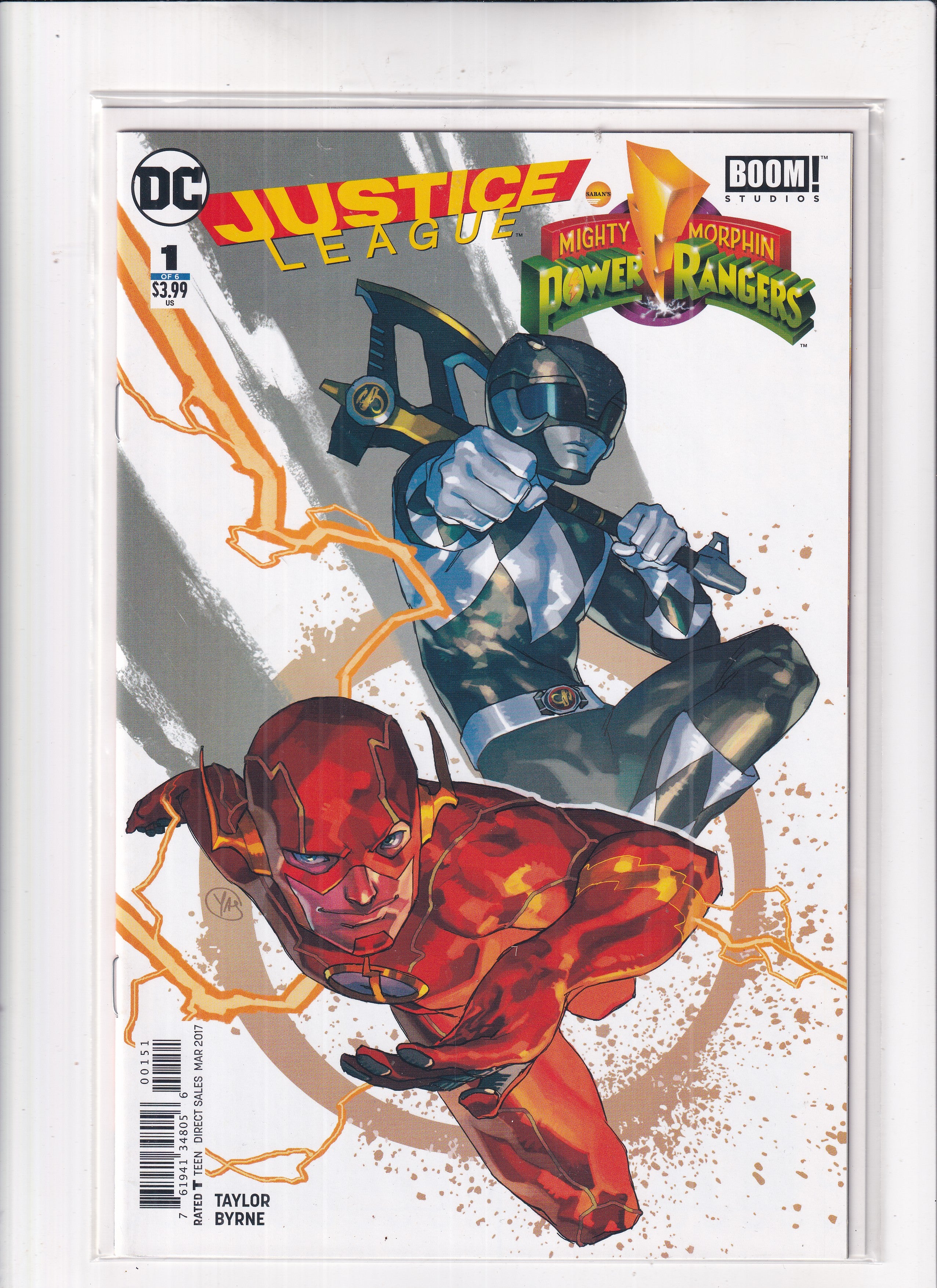 Justice League/Power Rangers #1 Variant