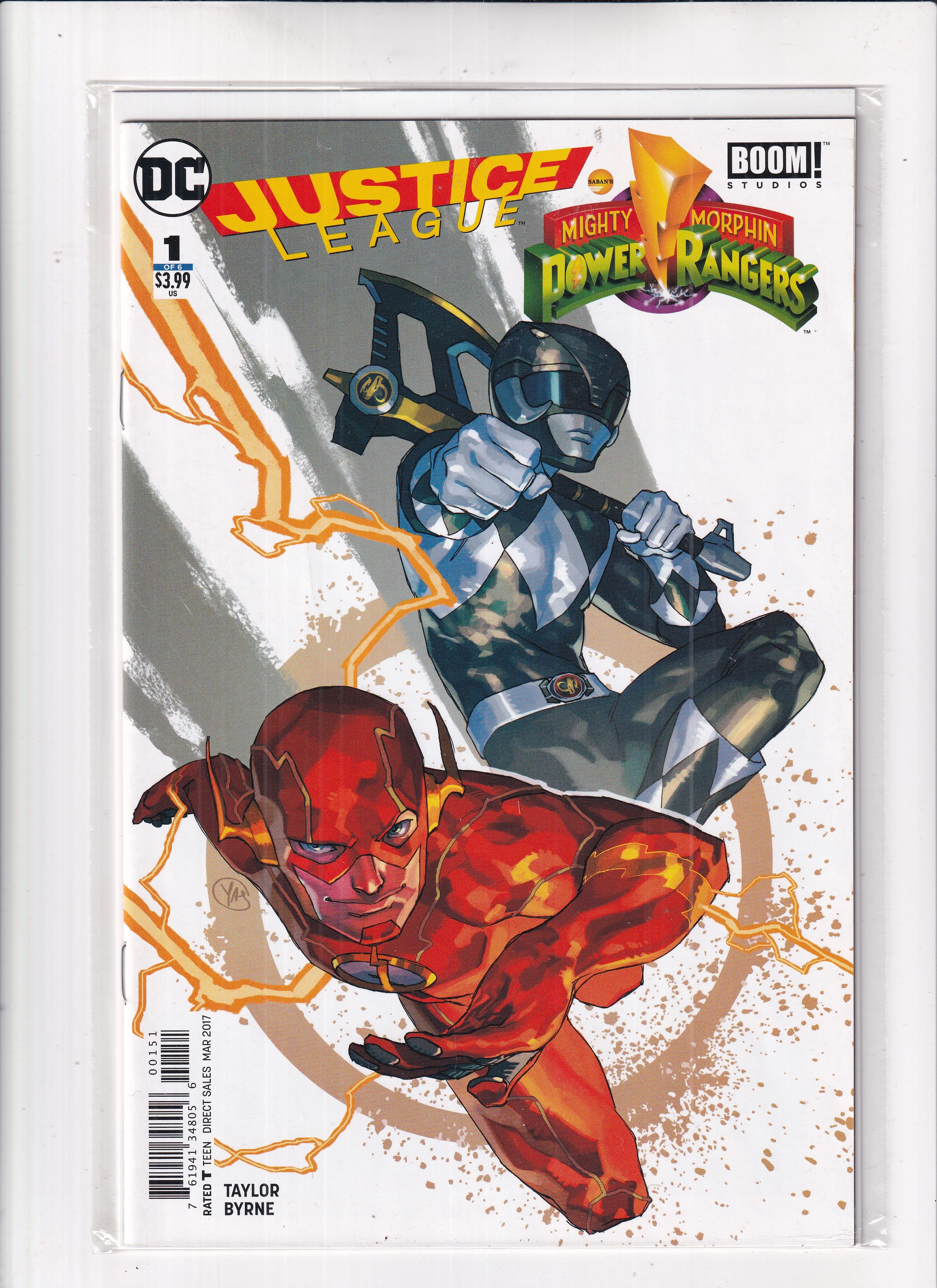 Justice League/Power Rangers #1 Variant