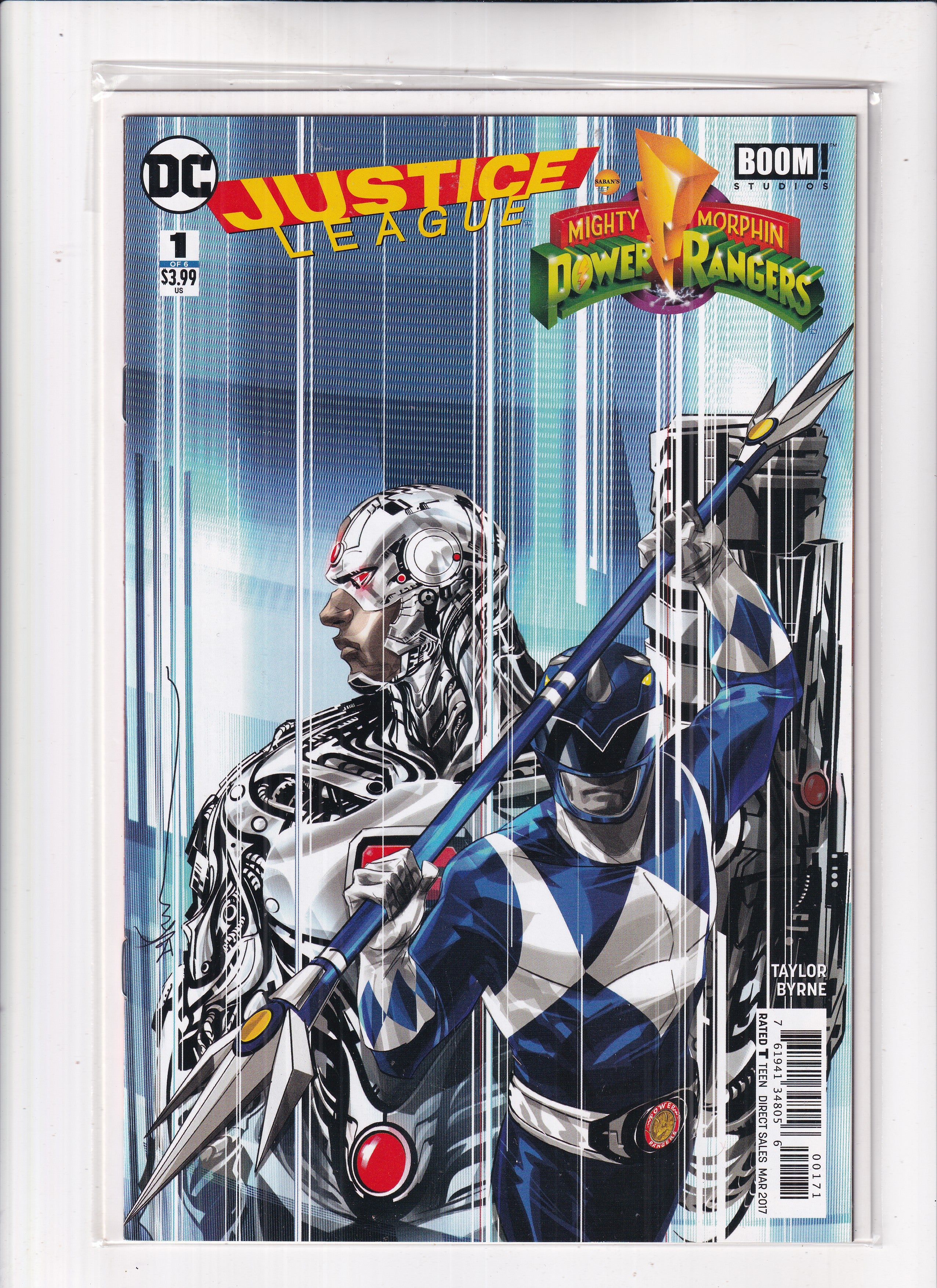 Justice League/Power Rangers #1 Variant