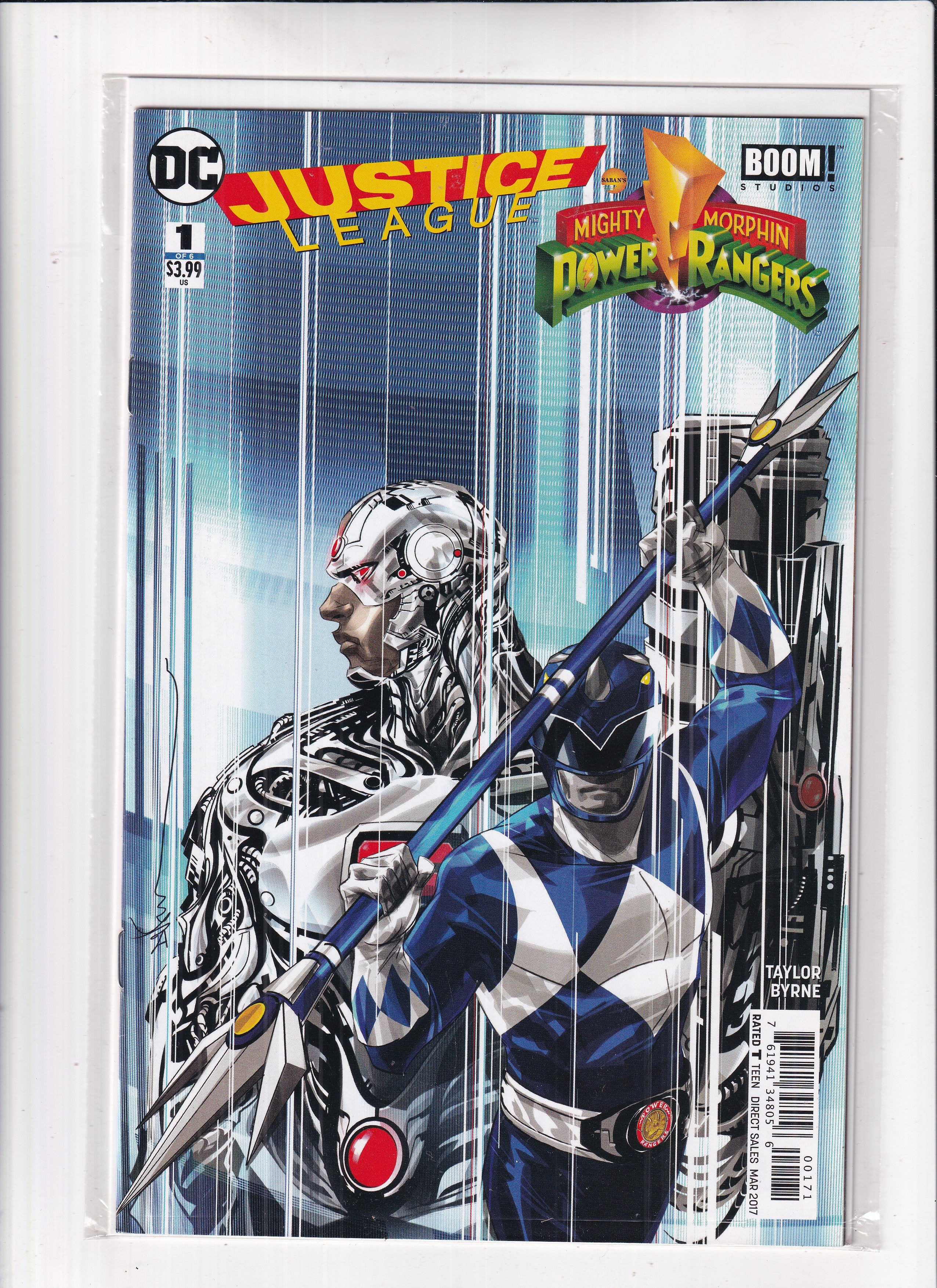 Justice League/Power Rangers #1 Variant