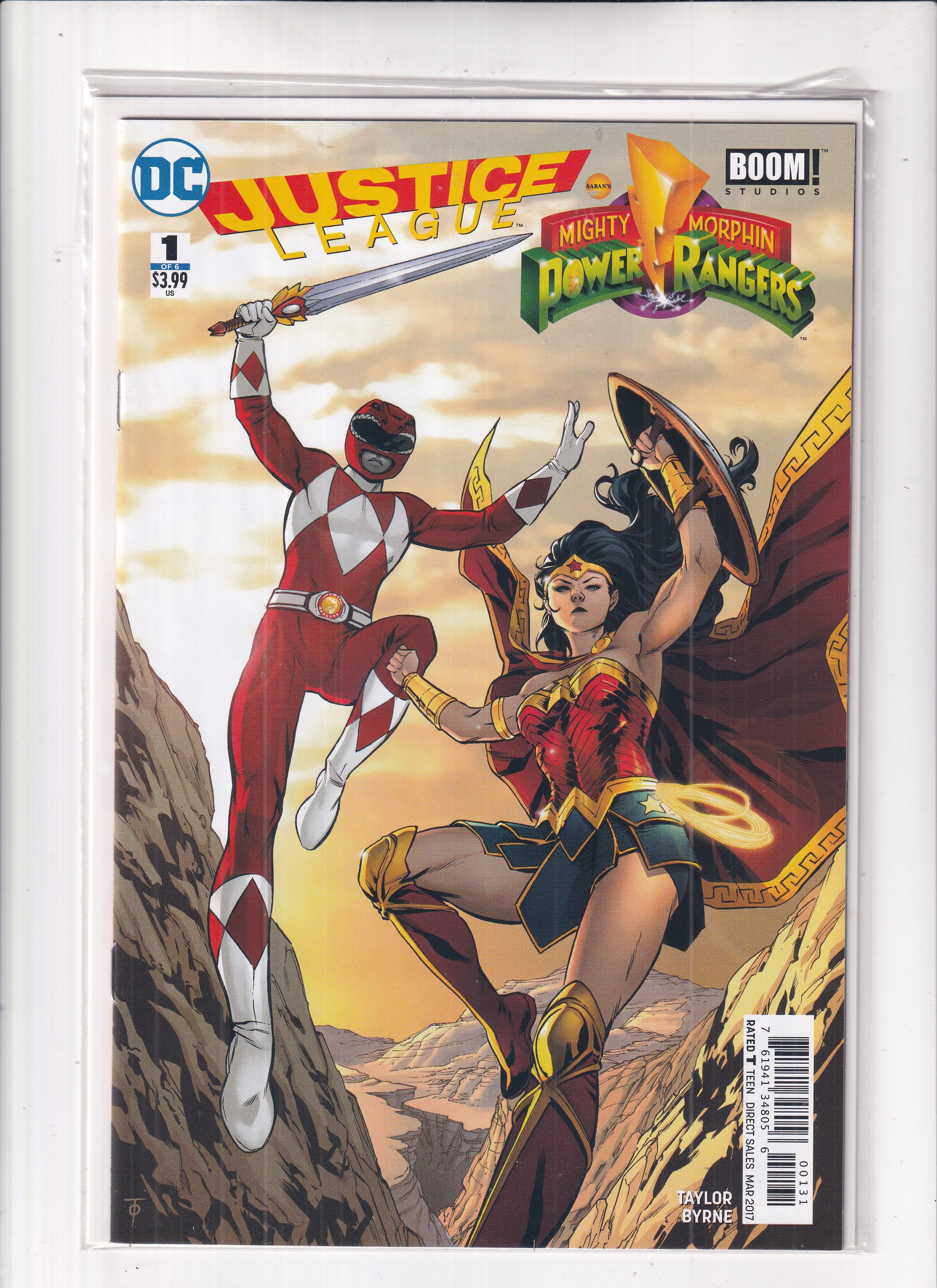 Justice League/Power Rangers #1 Variant