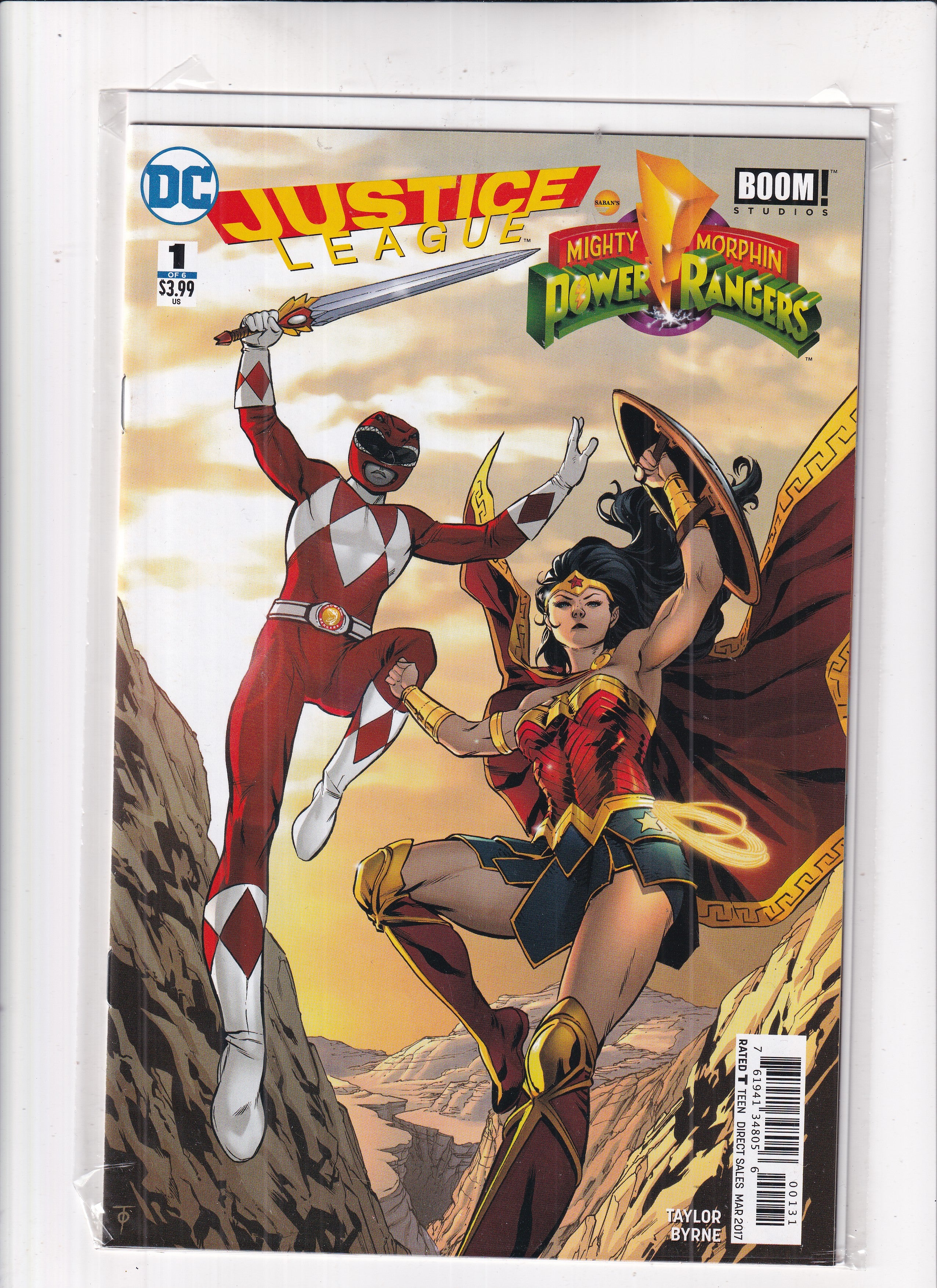 Justice League/Power Rangers #1 Variant