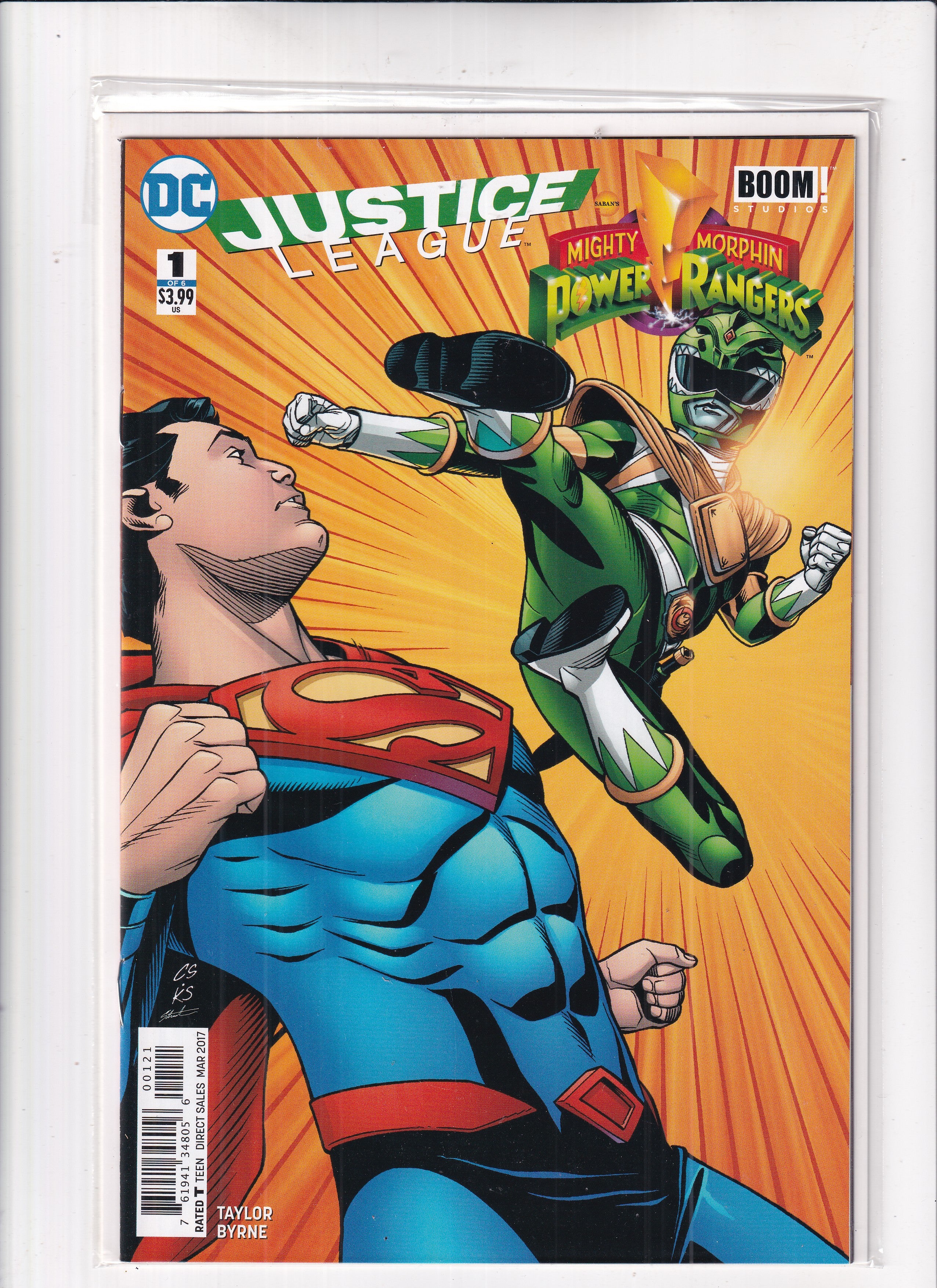 Justice League/Power Rangers #1 Variant