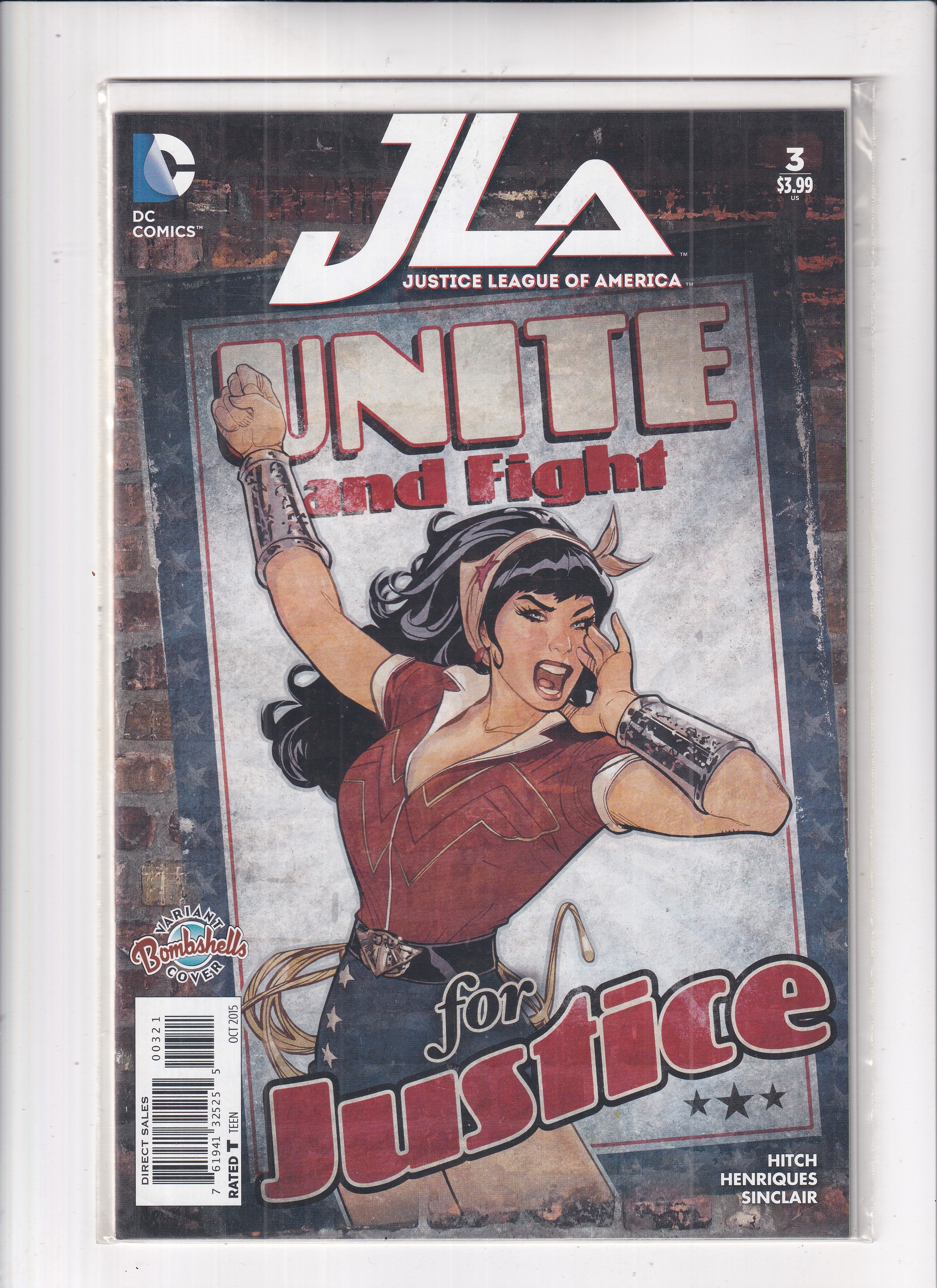Justice League Of America #3 Variant