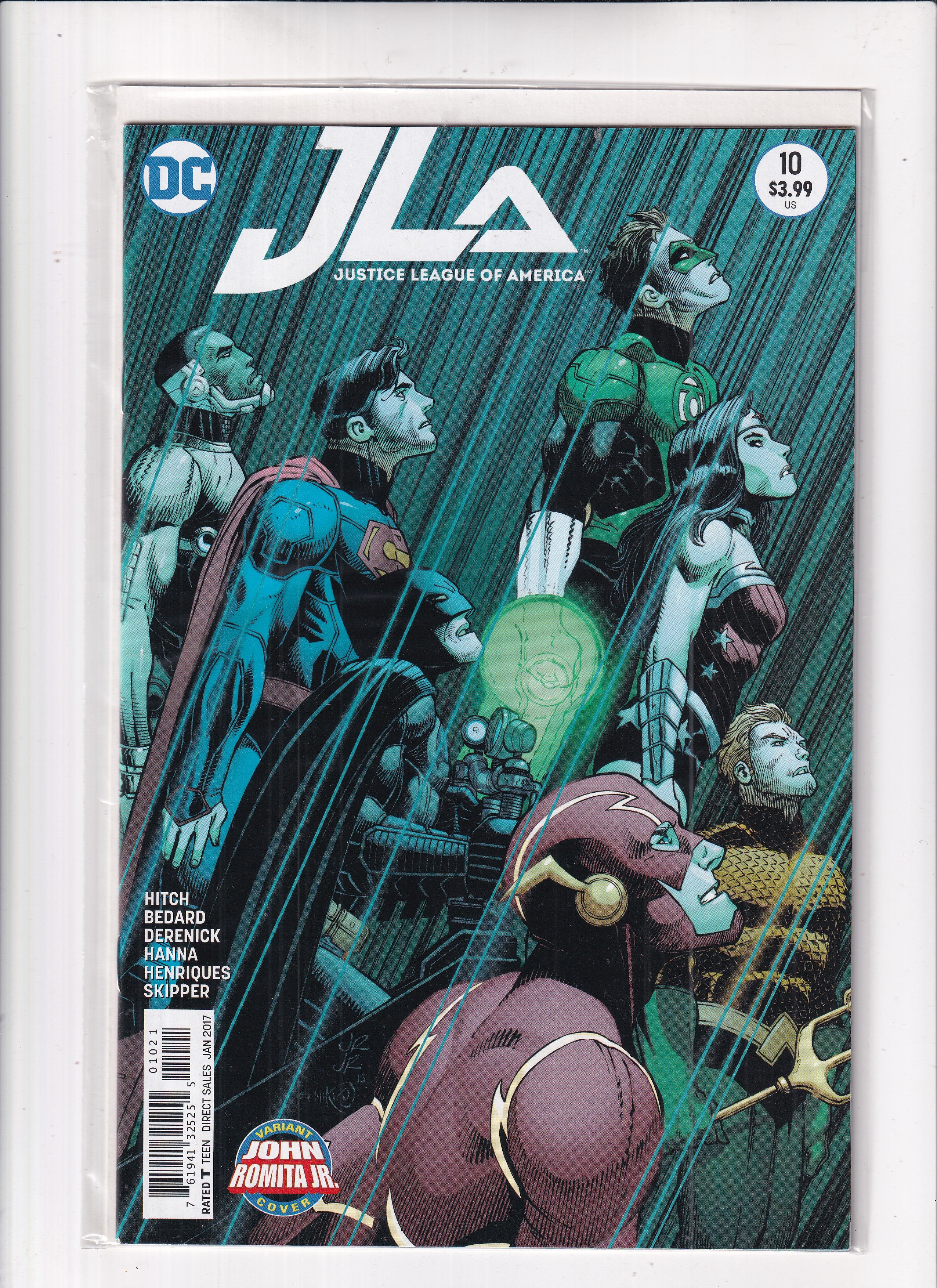Justice League Of America #10 Variant