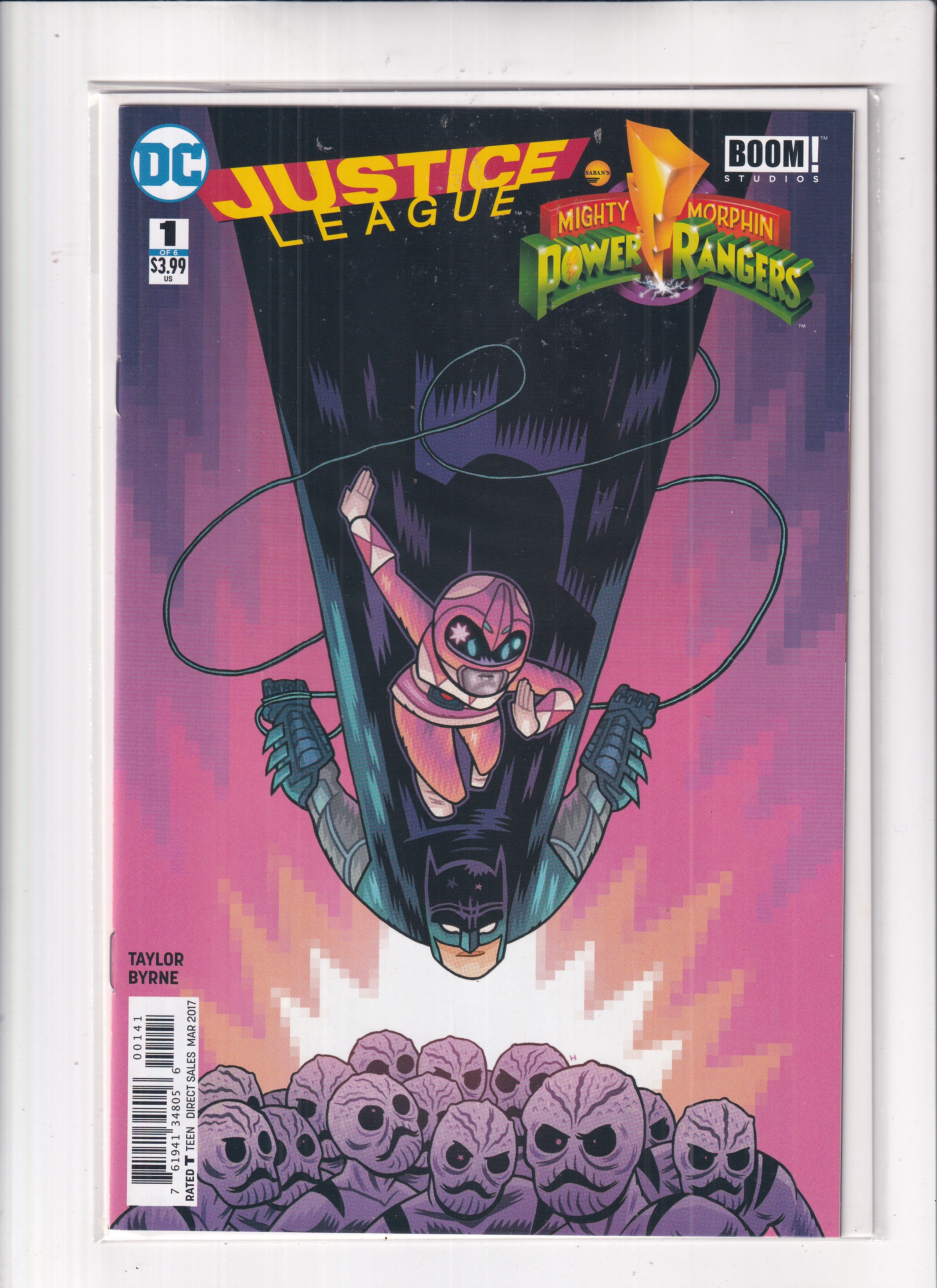 Justice League/Power Rangers #1 Variant
