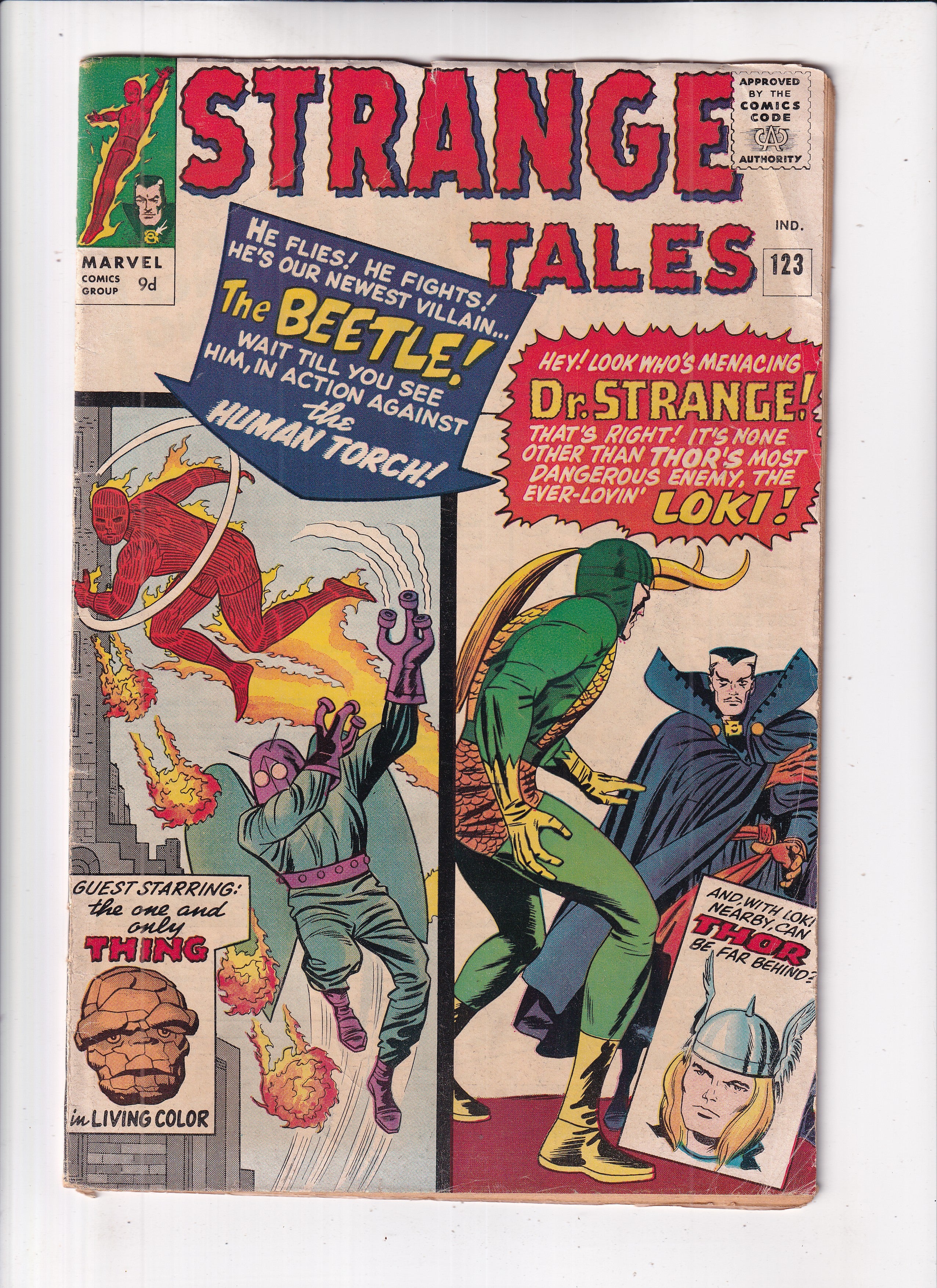 Strange Tales #123