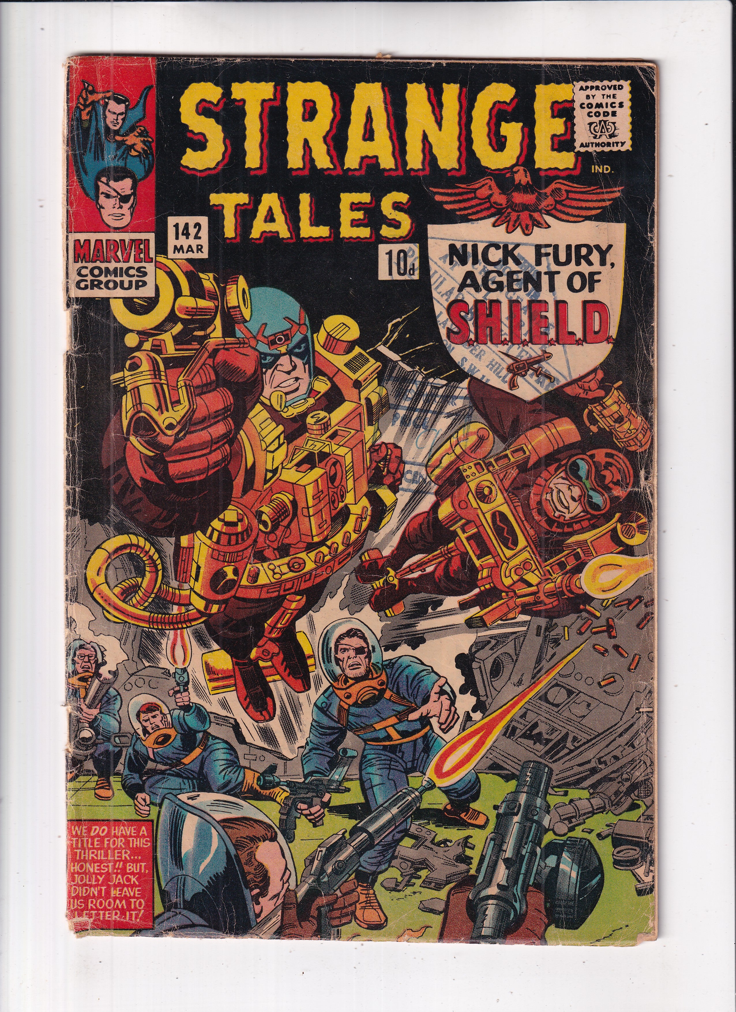 Strange Tales #142