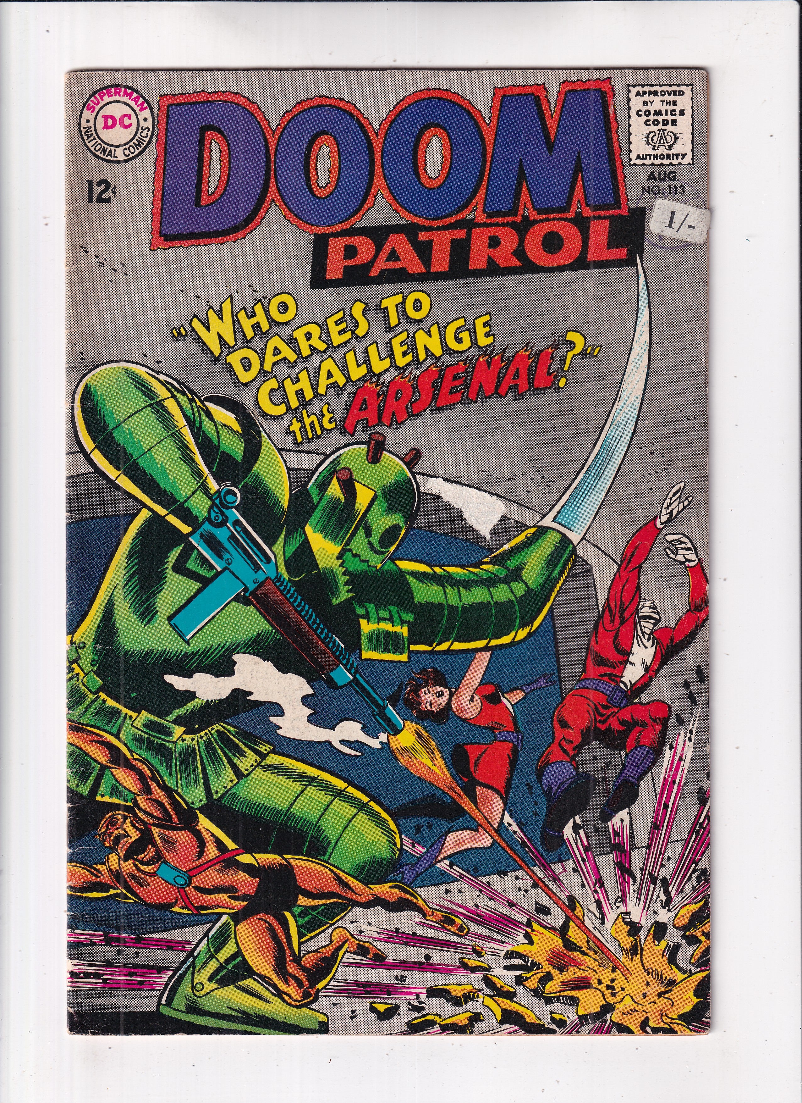 Doom Patrol #113