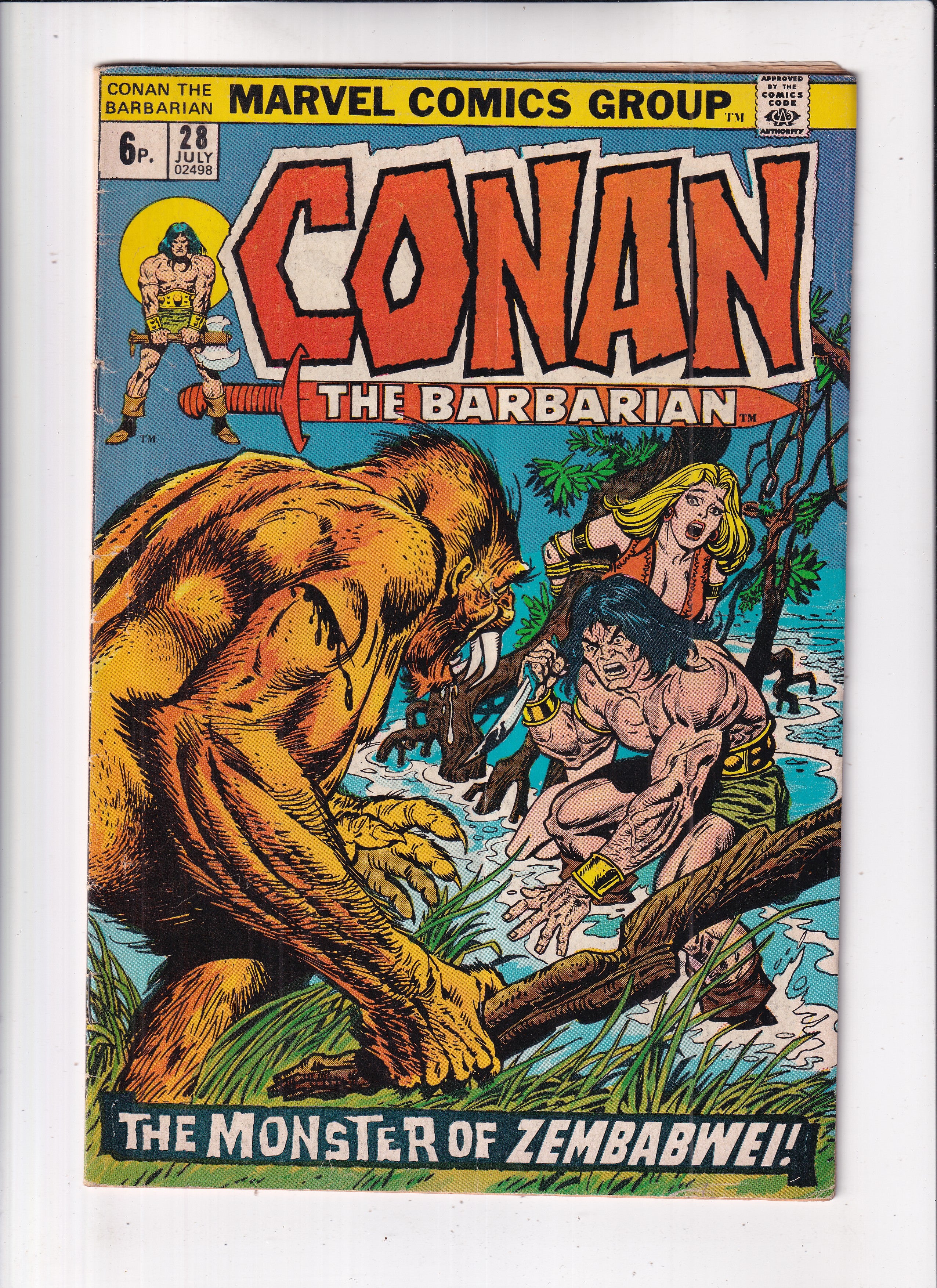 Conan the Barbarian #28