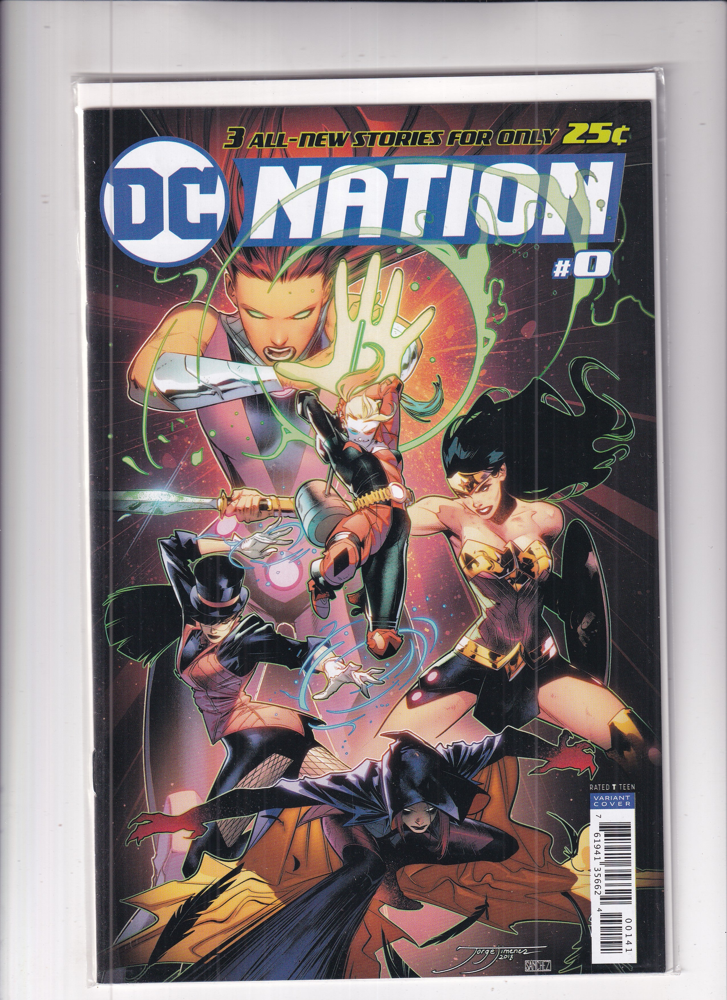 DC Nation #0 1:500 Variant