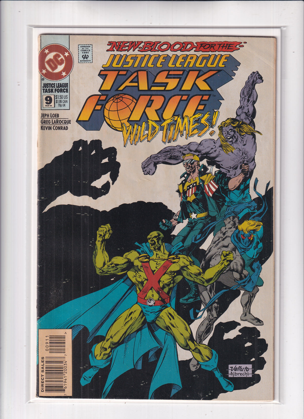 Justice League Task Force #9