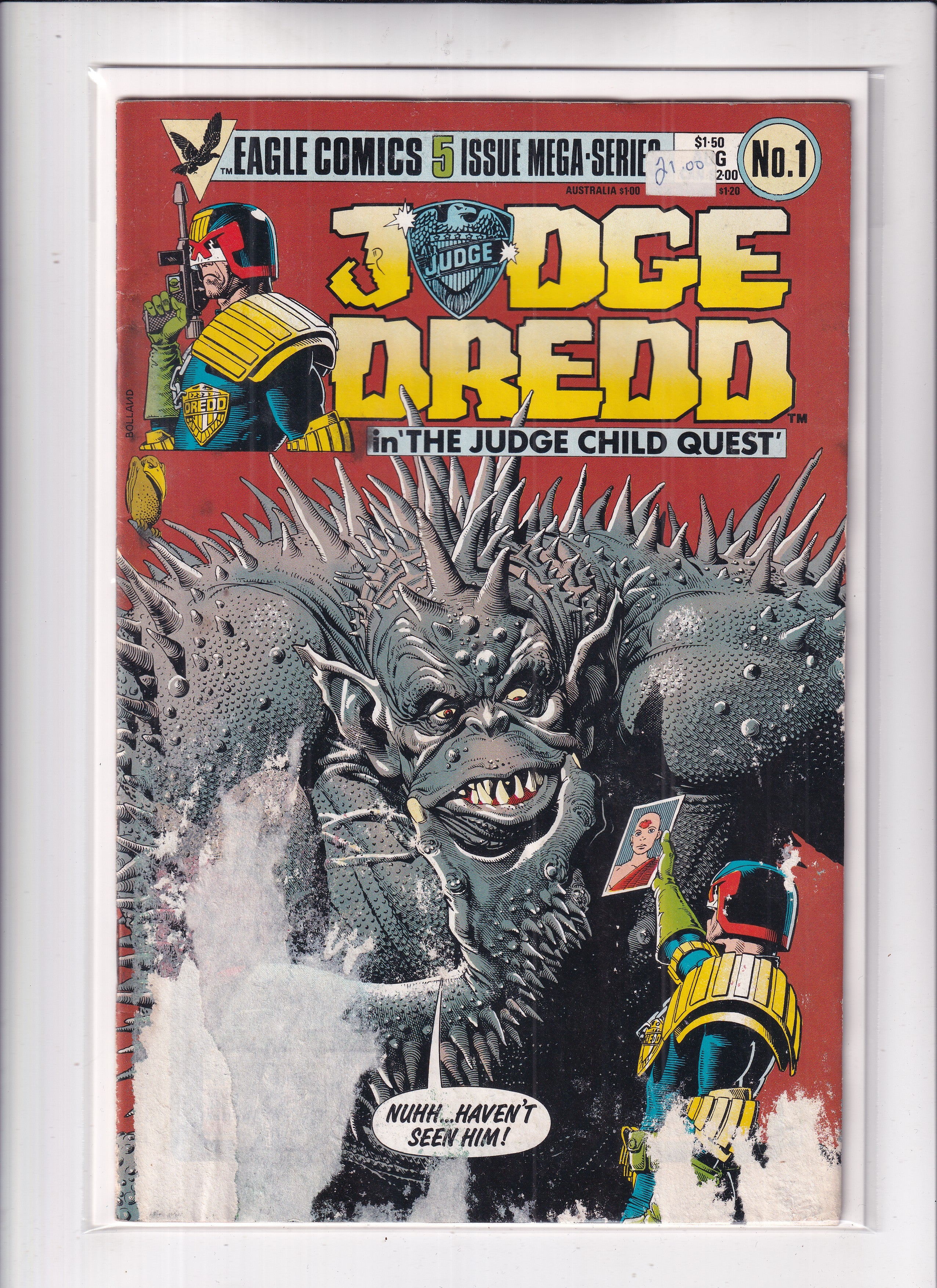 Judge Dredd in the judge child quest #1