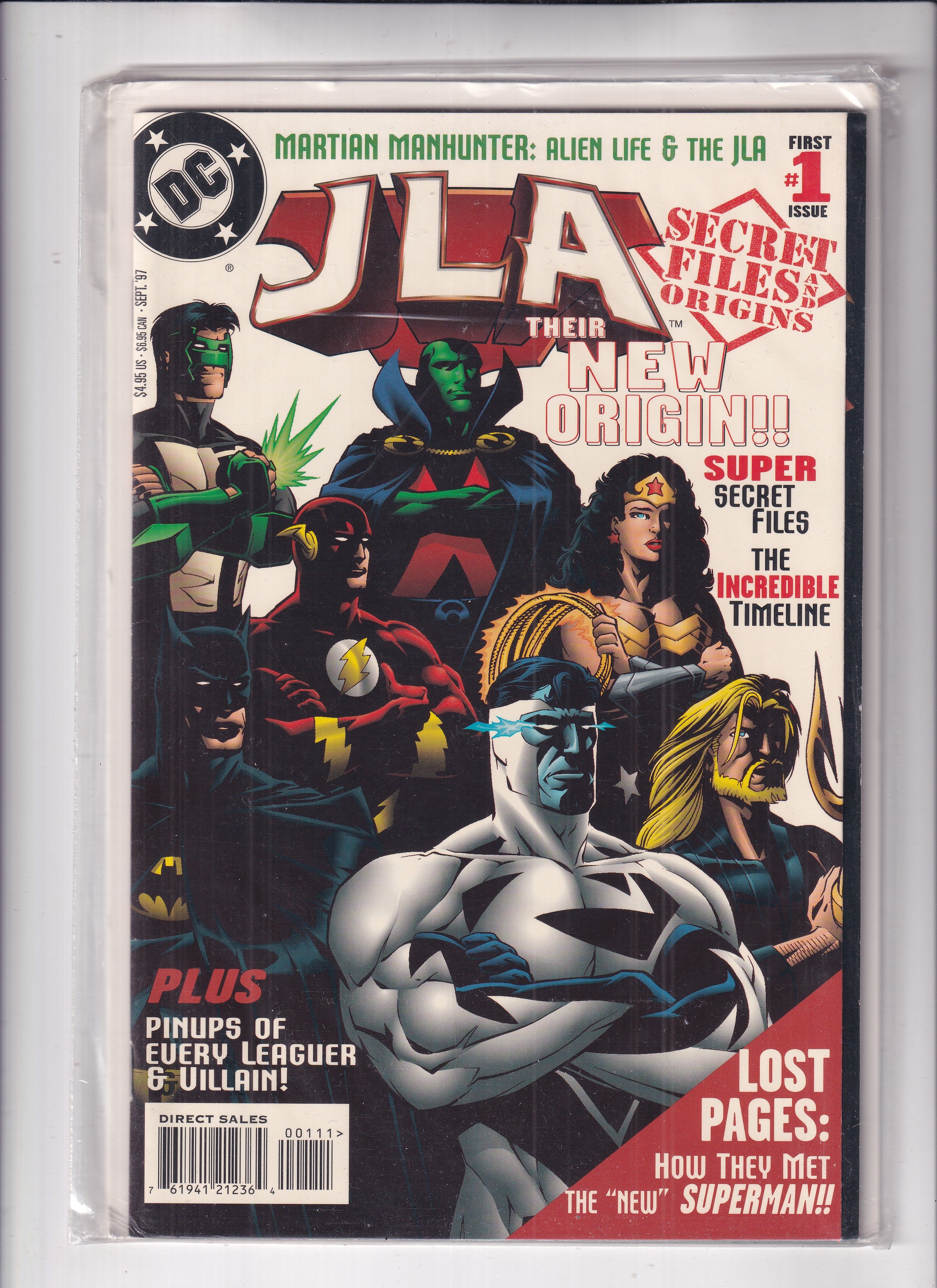 JLA: Secret Files & Origins #1